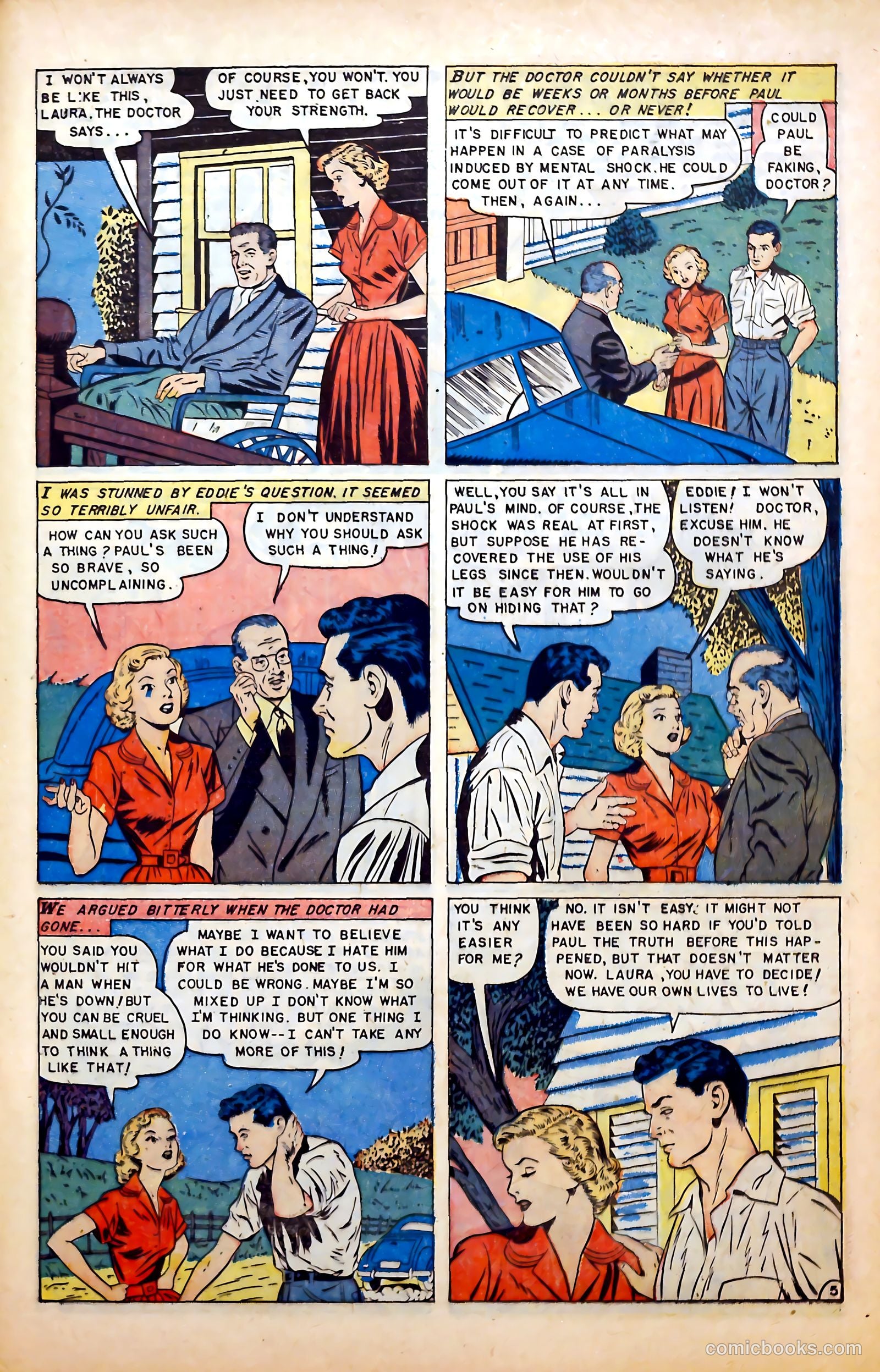 Love Experiences #17 (1953) — page 21 of 36