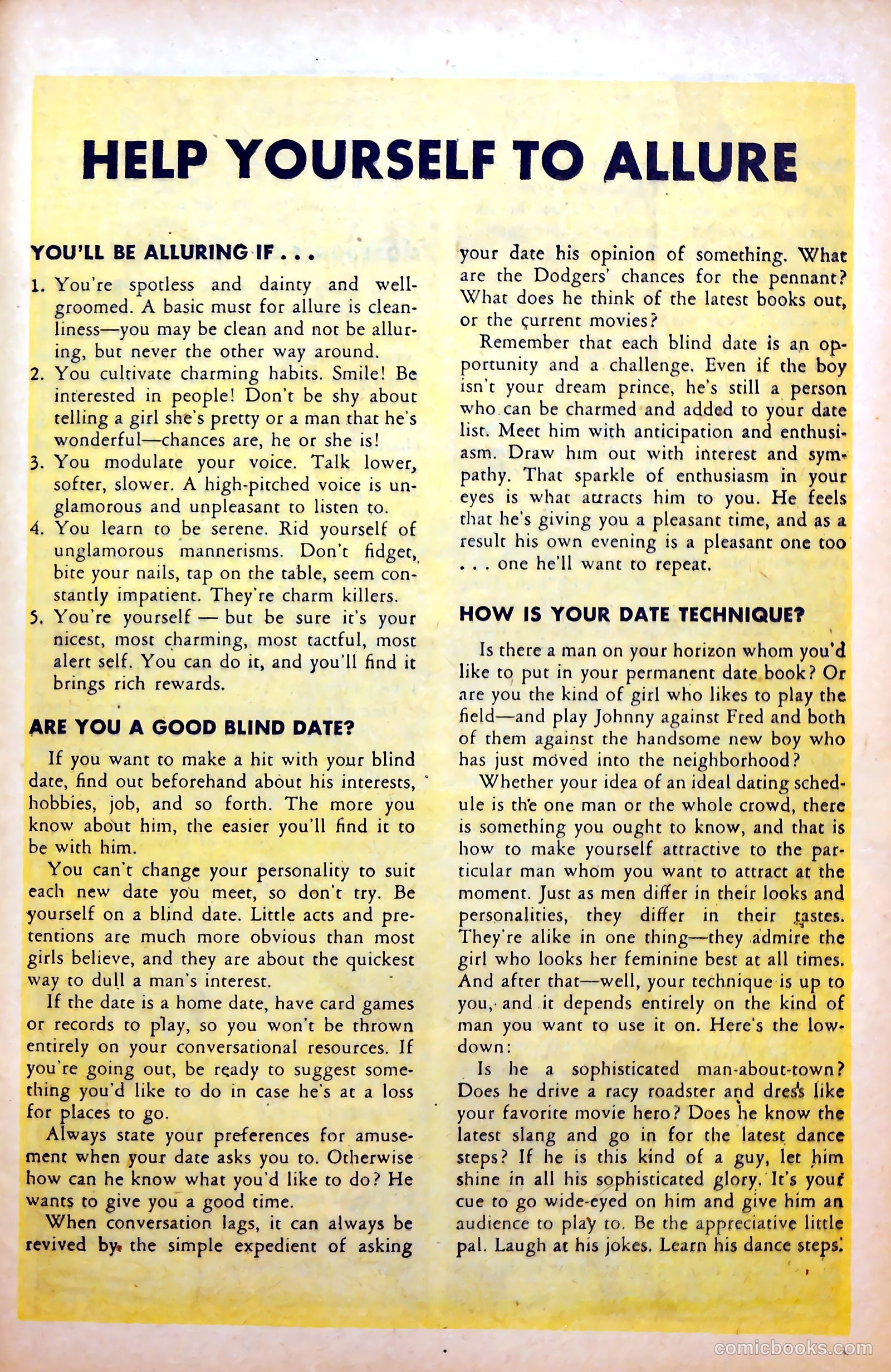 Love Experiences #17 (1953) — page 25 of 36