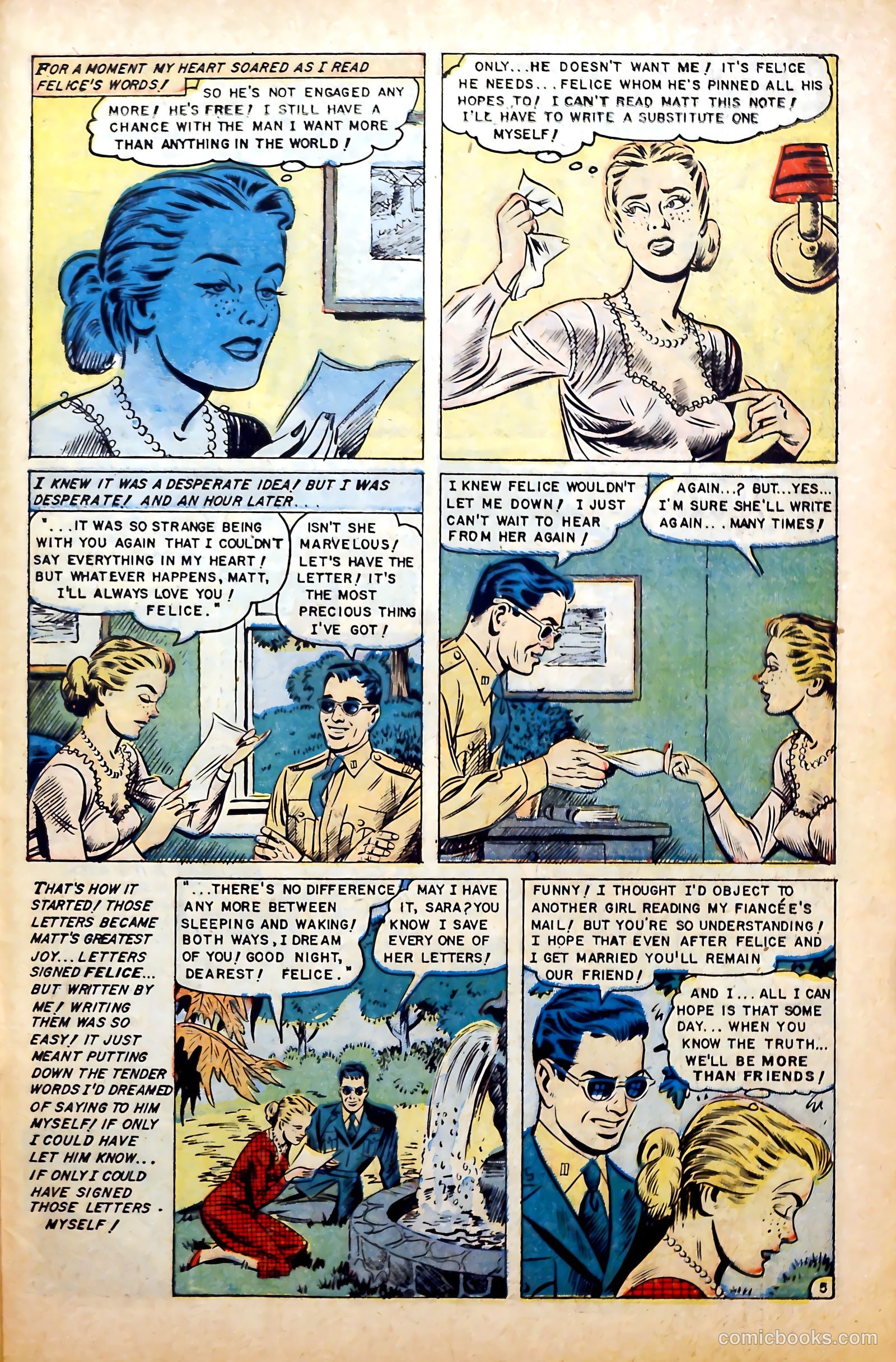 Love Experiences #17 (1953) — page 31 of 36