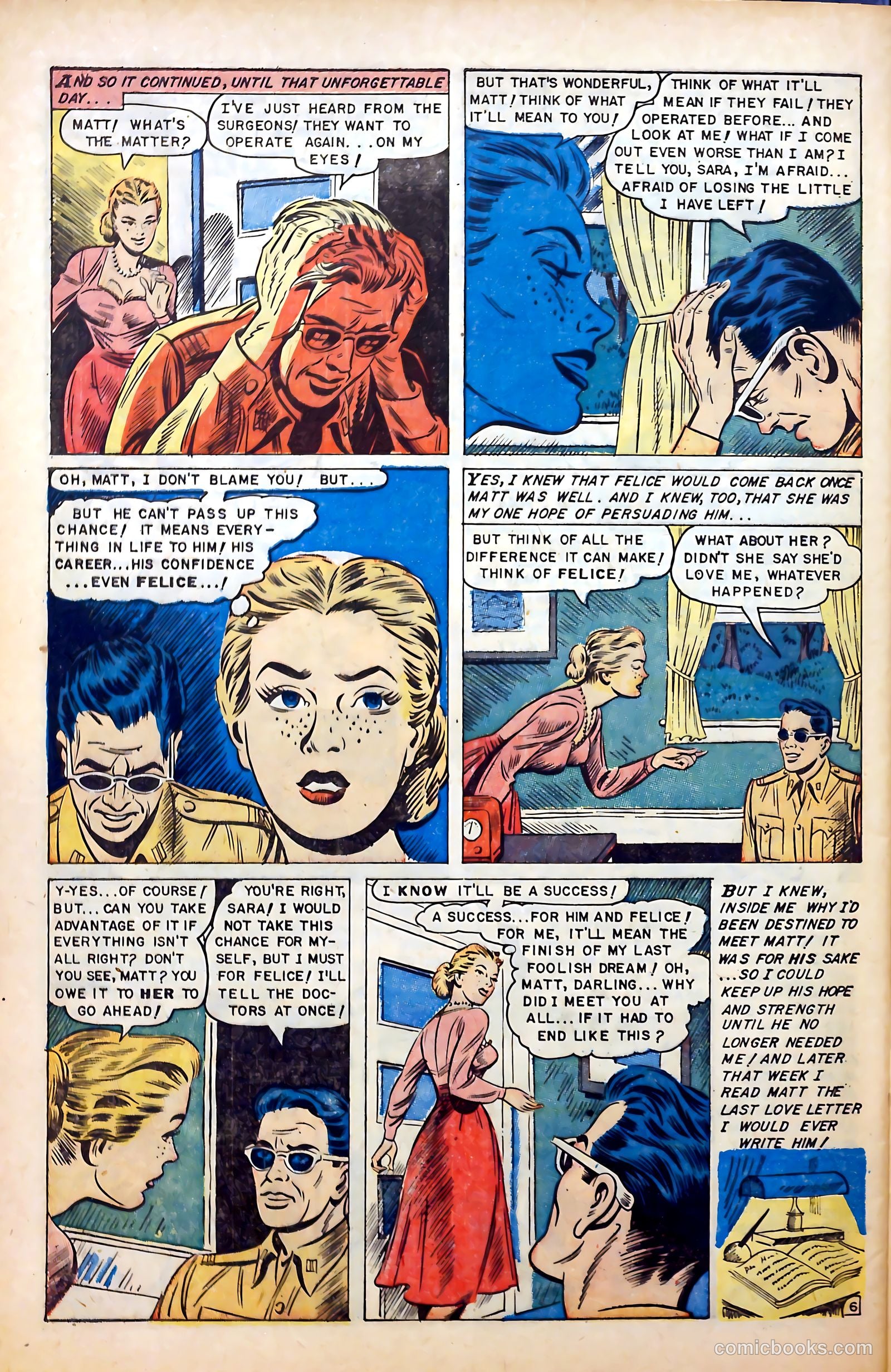 Love Experiences #17 (1953) — page 32 of 36