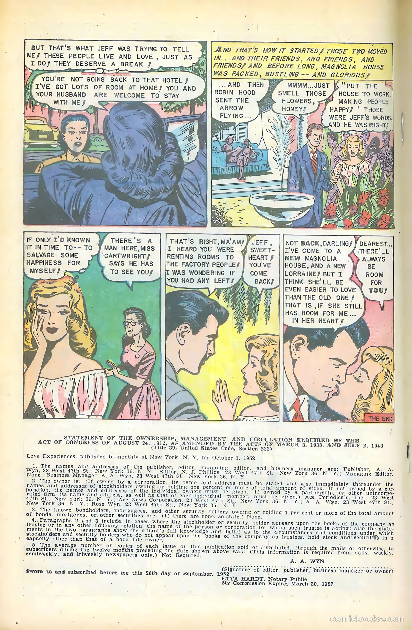 Love Experiences #18 (1953) — page 18 of 36