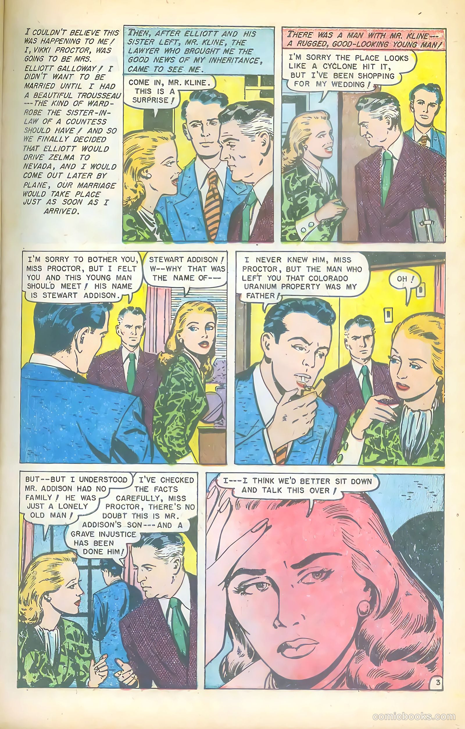 Love Experiences #18 (1953) — page 23 of 36
