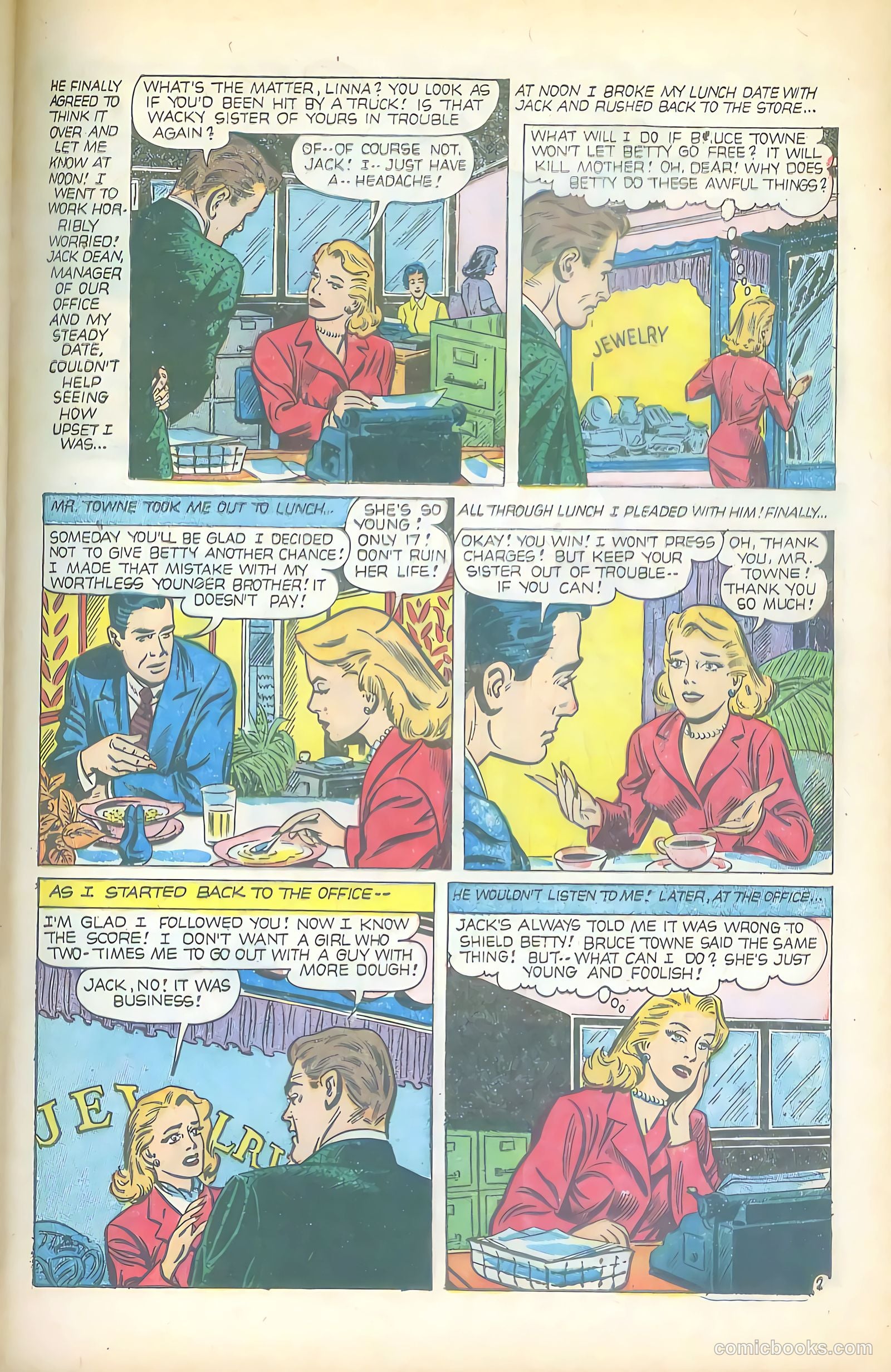 Love Experiences #18 (1953) — page 29 of 36