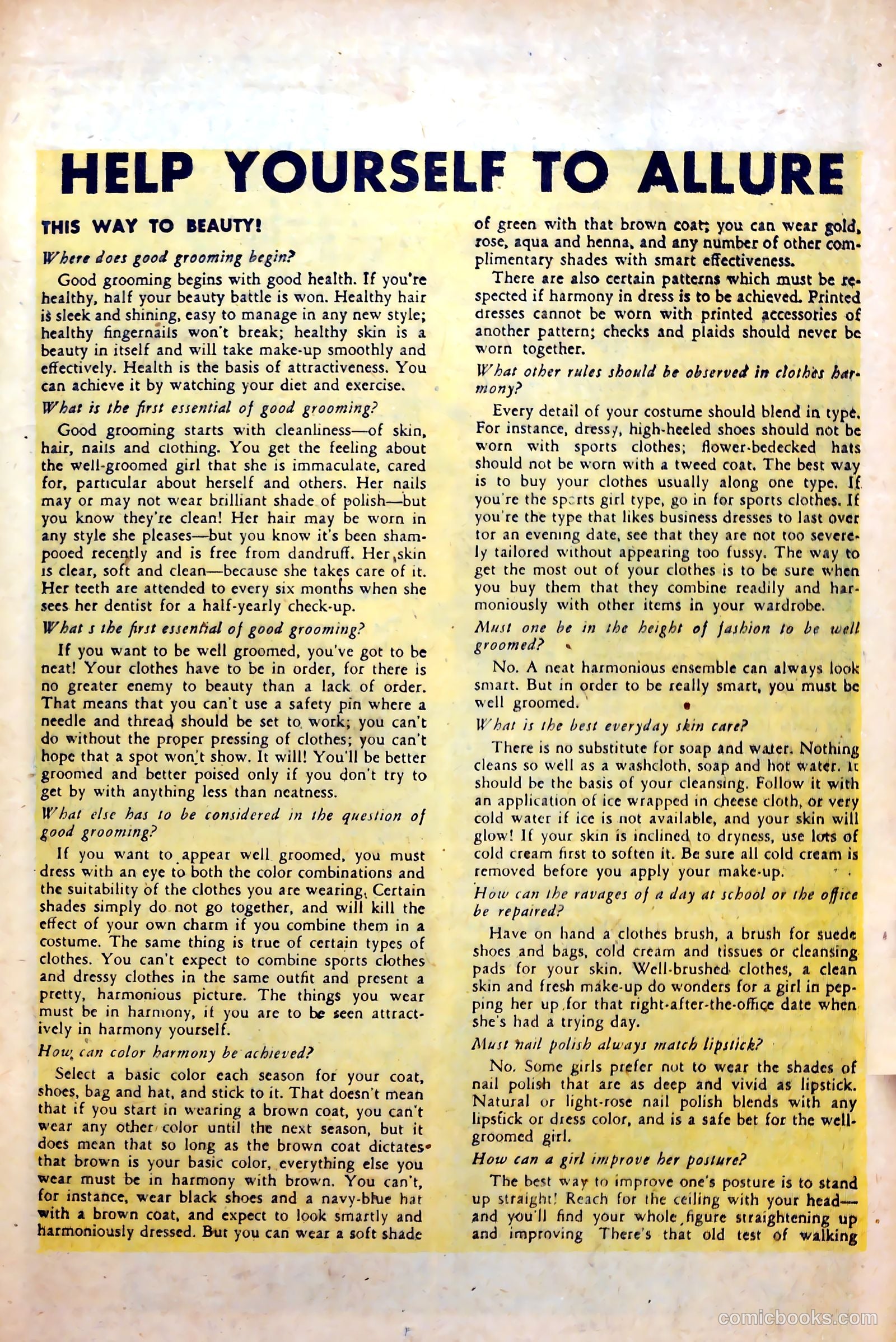 Love Experiences #19 (1953) — page 25 of 36