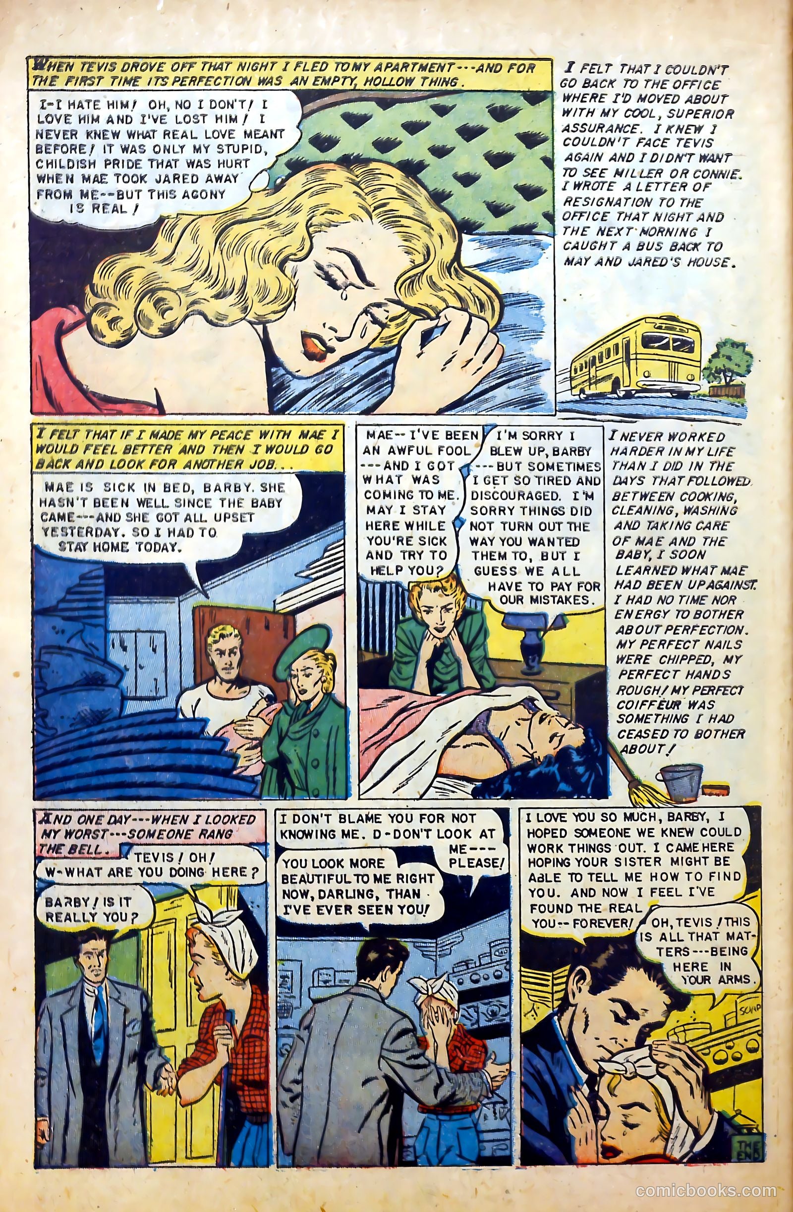 Love Experiences #19 (1953) — page 34 of 36