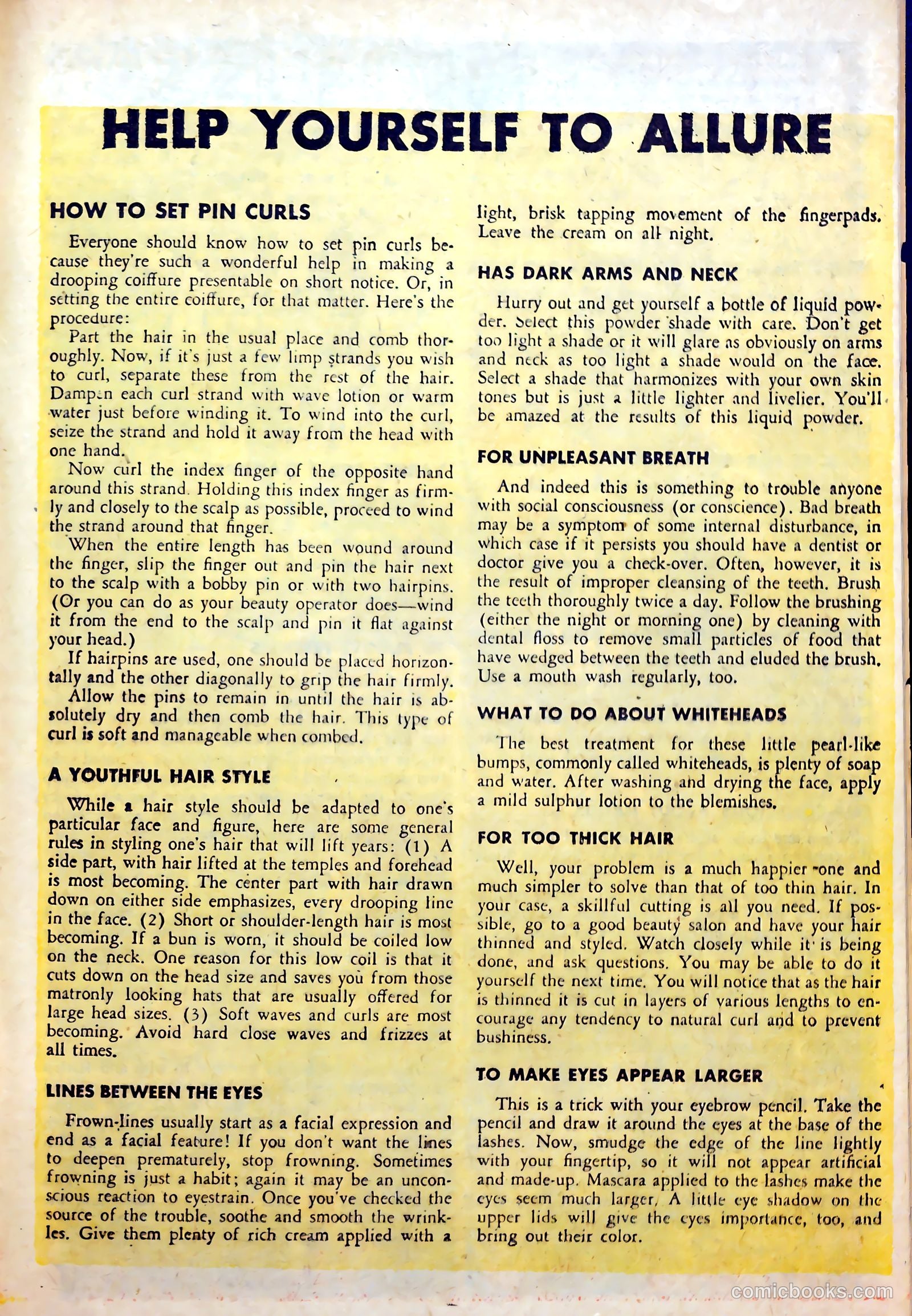 Love Experiences #20 (1953) — page 25 of 36