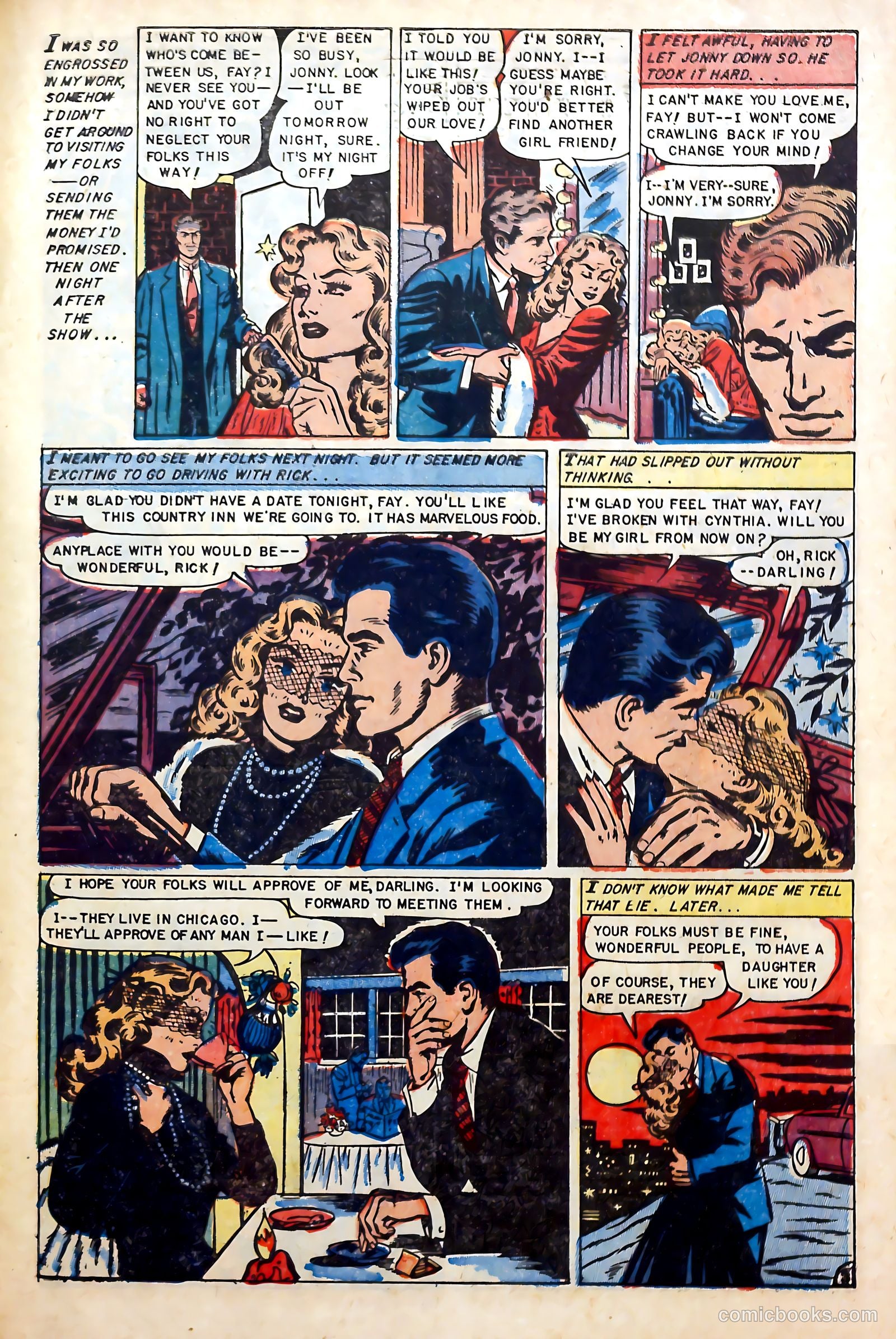 Love Experiences #20 (1953) — page 31 of 36
