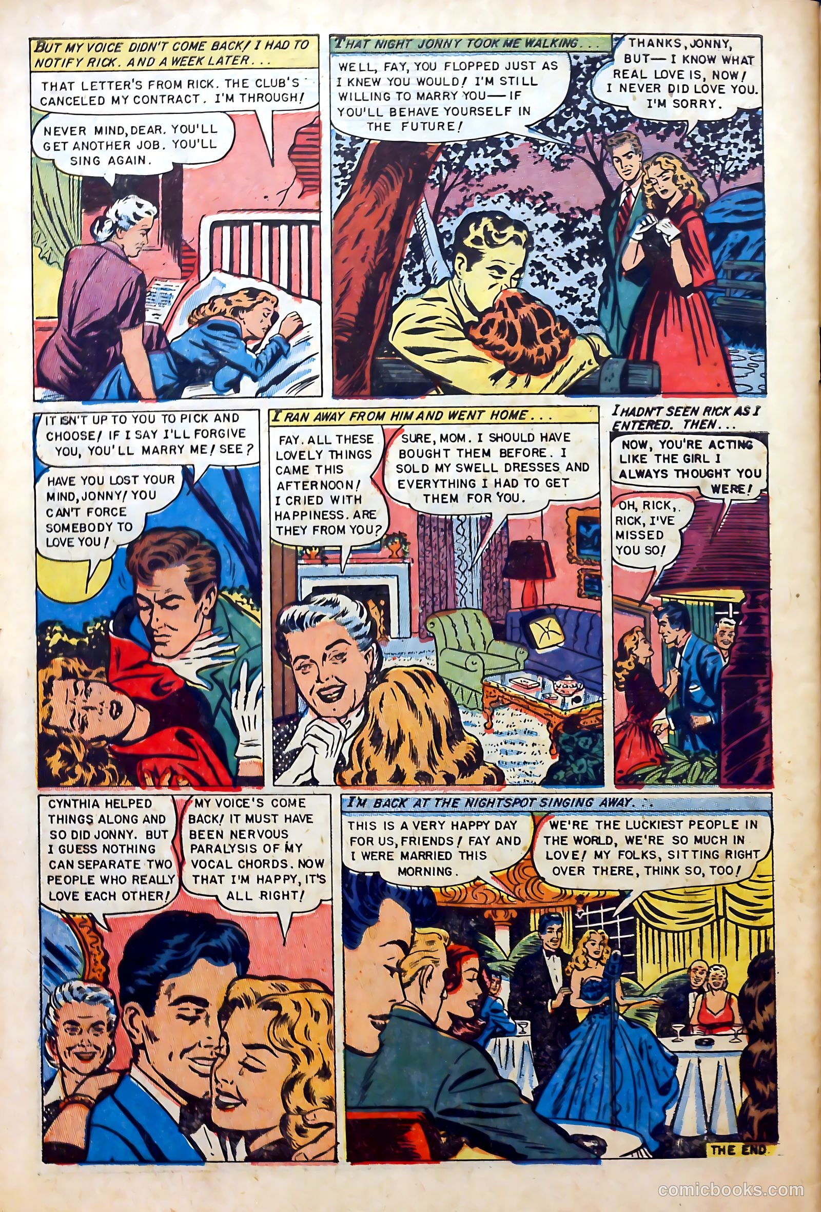 Love Experiences #20 (1953) — page 34 of 36