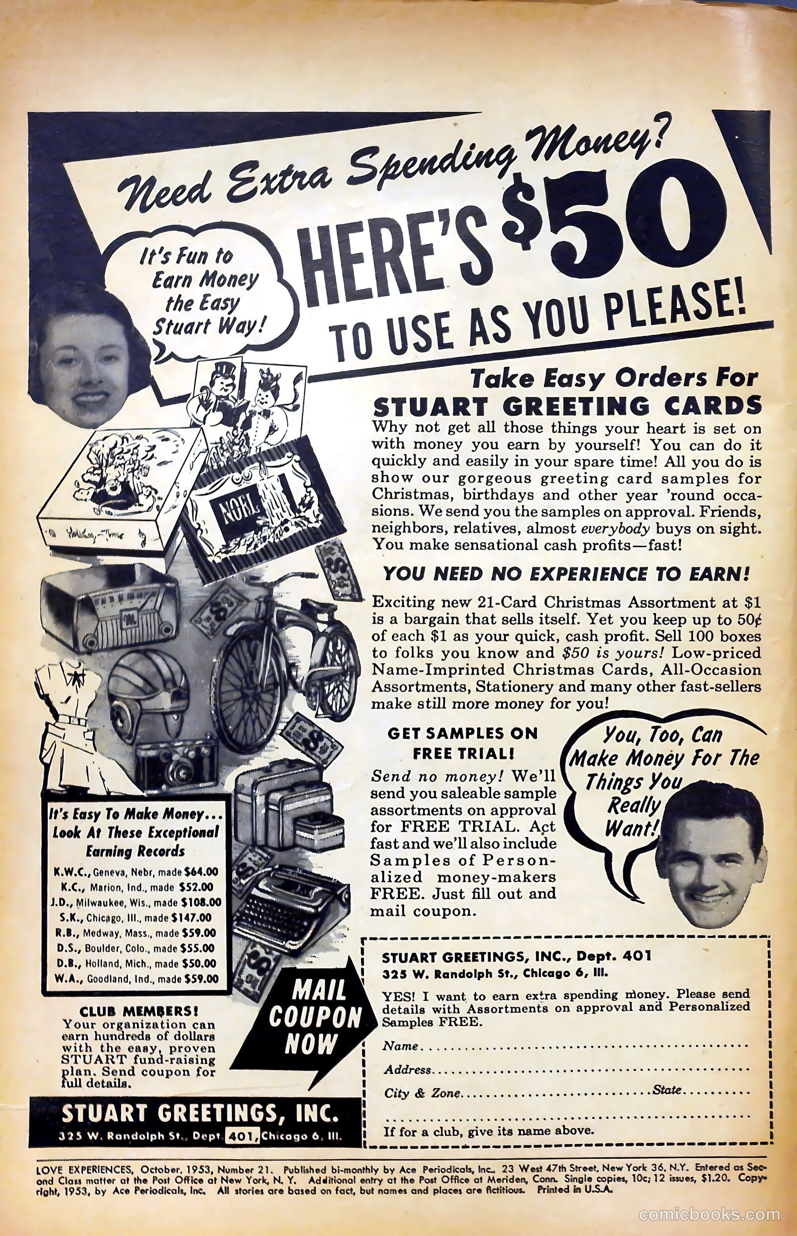 Love Experiences #21 (1953) — page 2 of 36