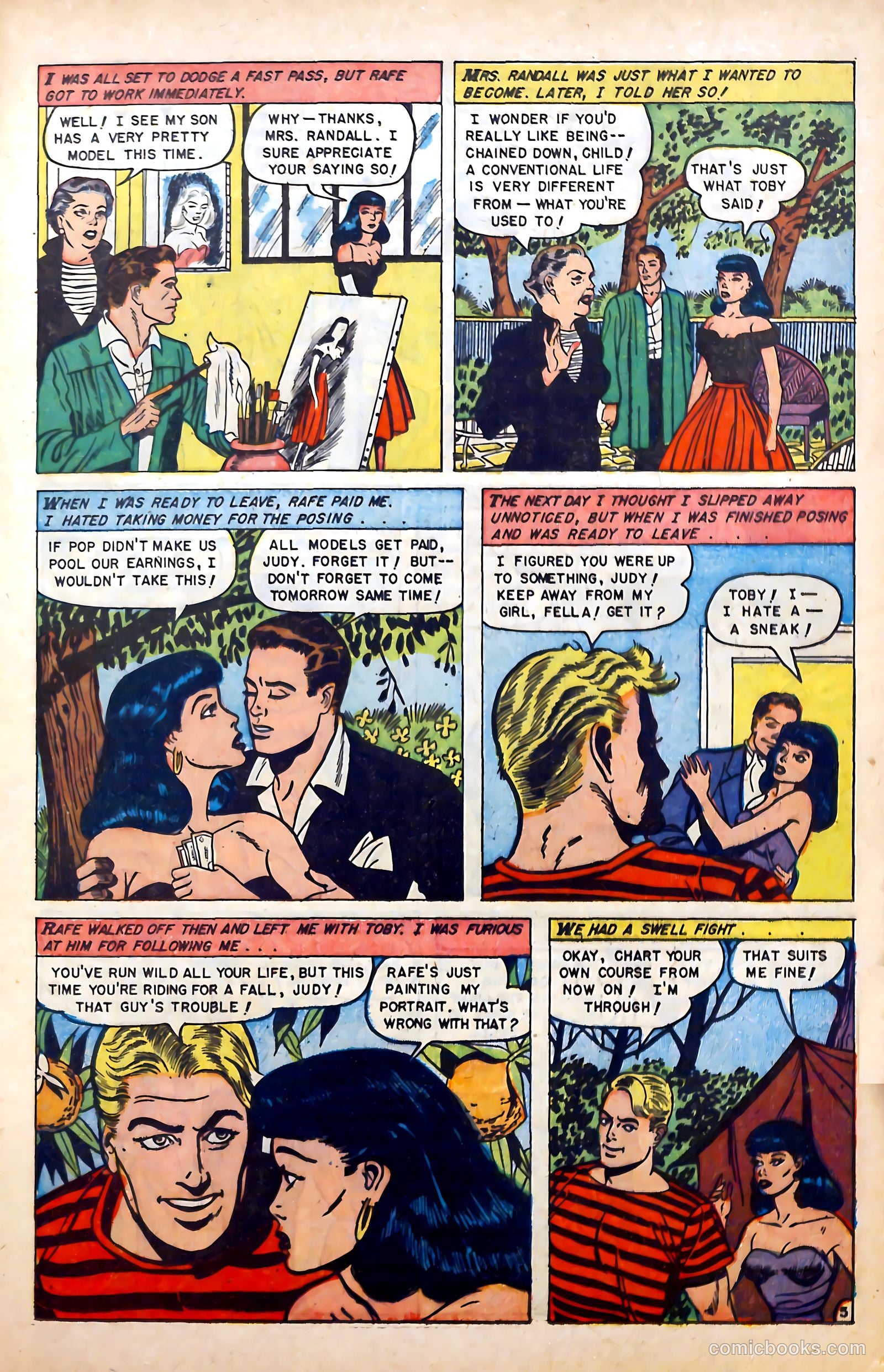 Love Experiences #21 (1953) — page 21 of 36