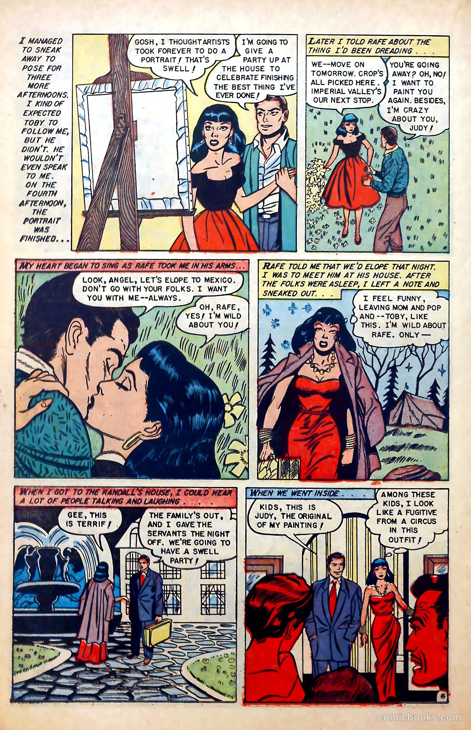 Love Experiences #21 (1953) — page 22 of 36