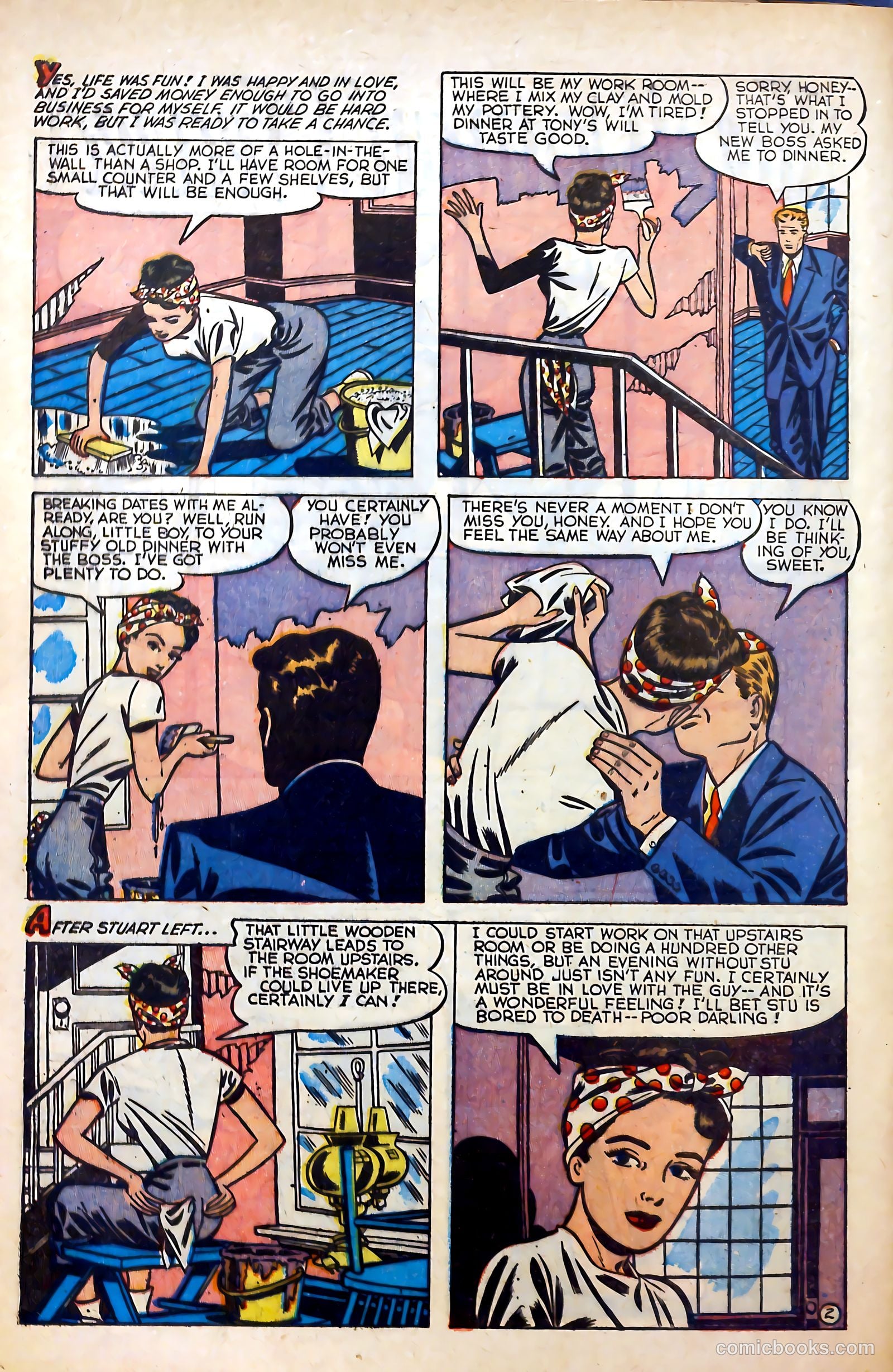 Love Experiences #21 (1953) — page 28 of 36