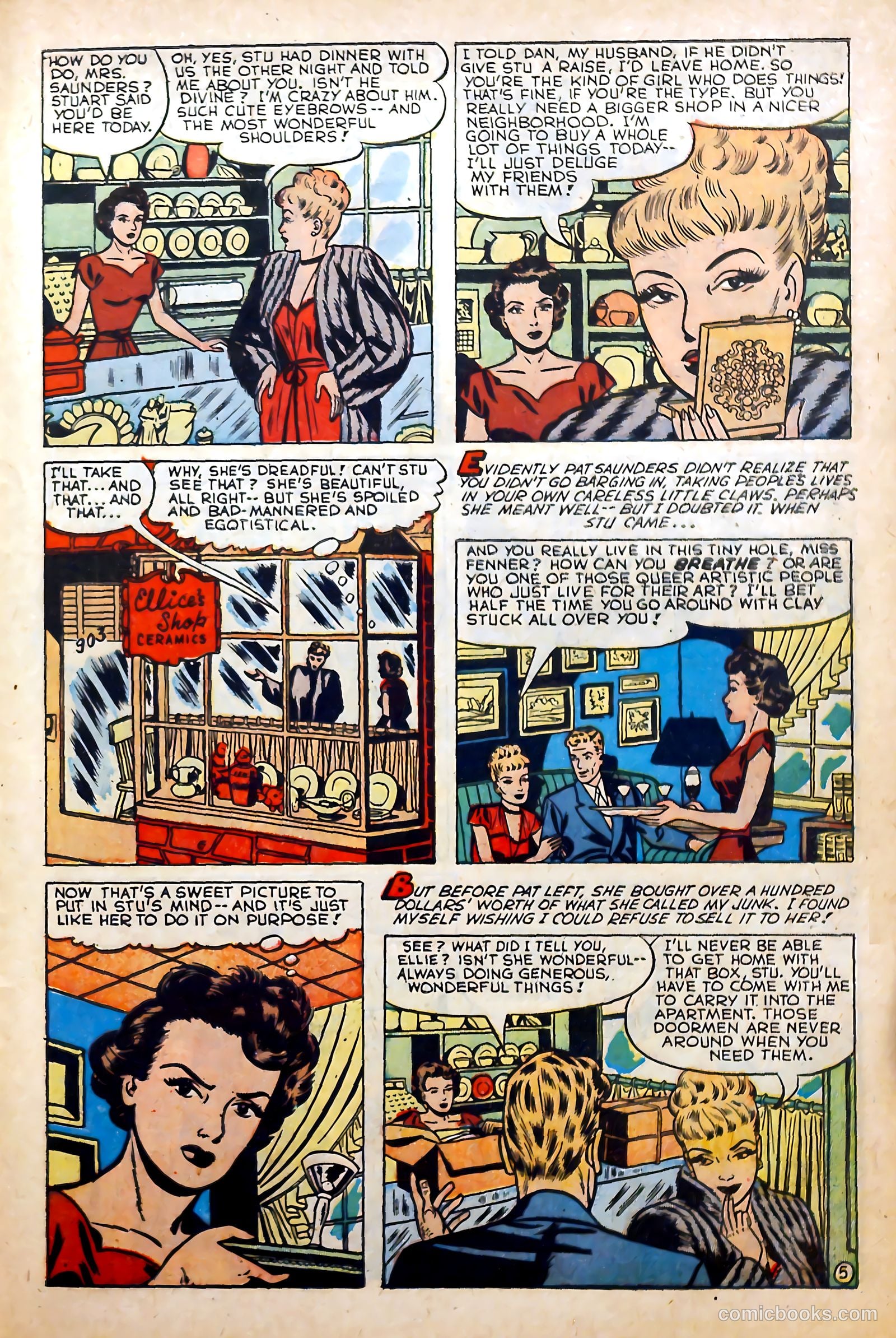 Love Experiences #21 (1953) — page 31 of 36