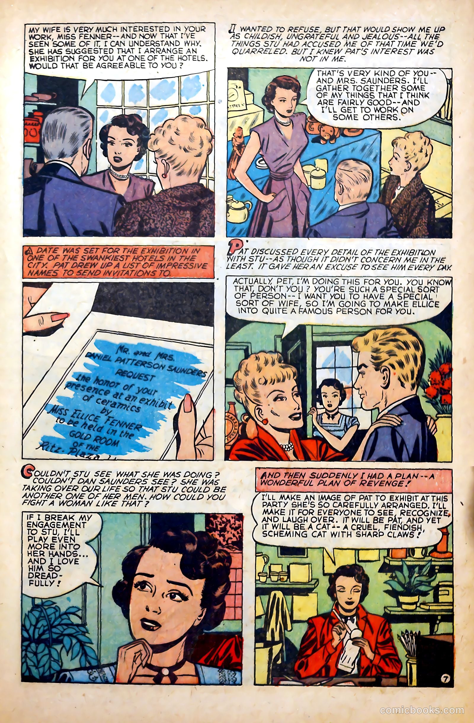 Love Experiences #21 (1953) — page 33 of 36