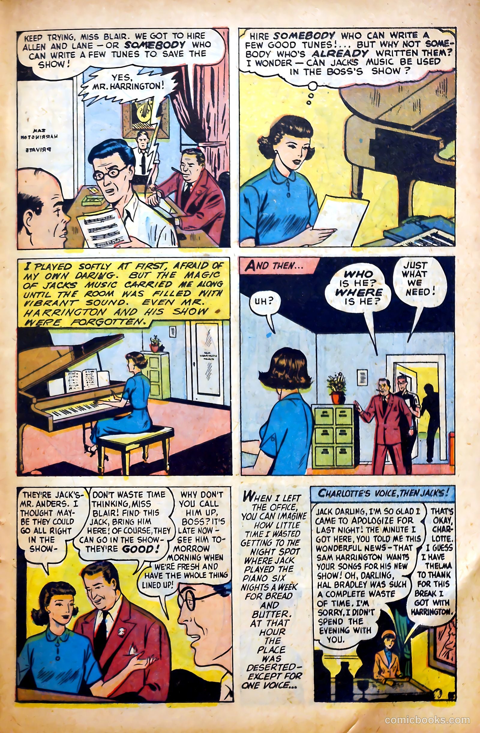 Love Experiences #22 (1953) — page 23 of 36