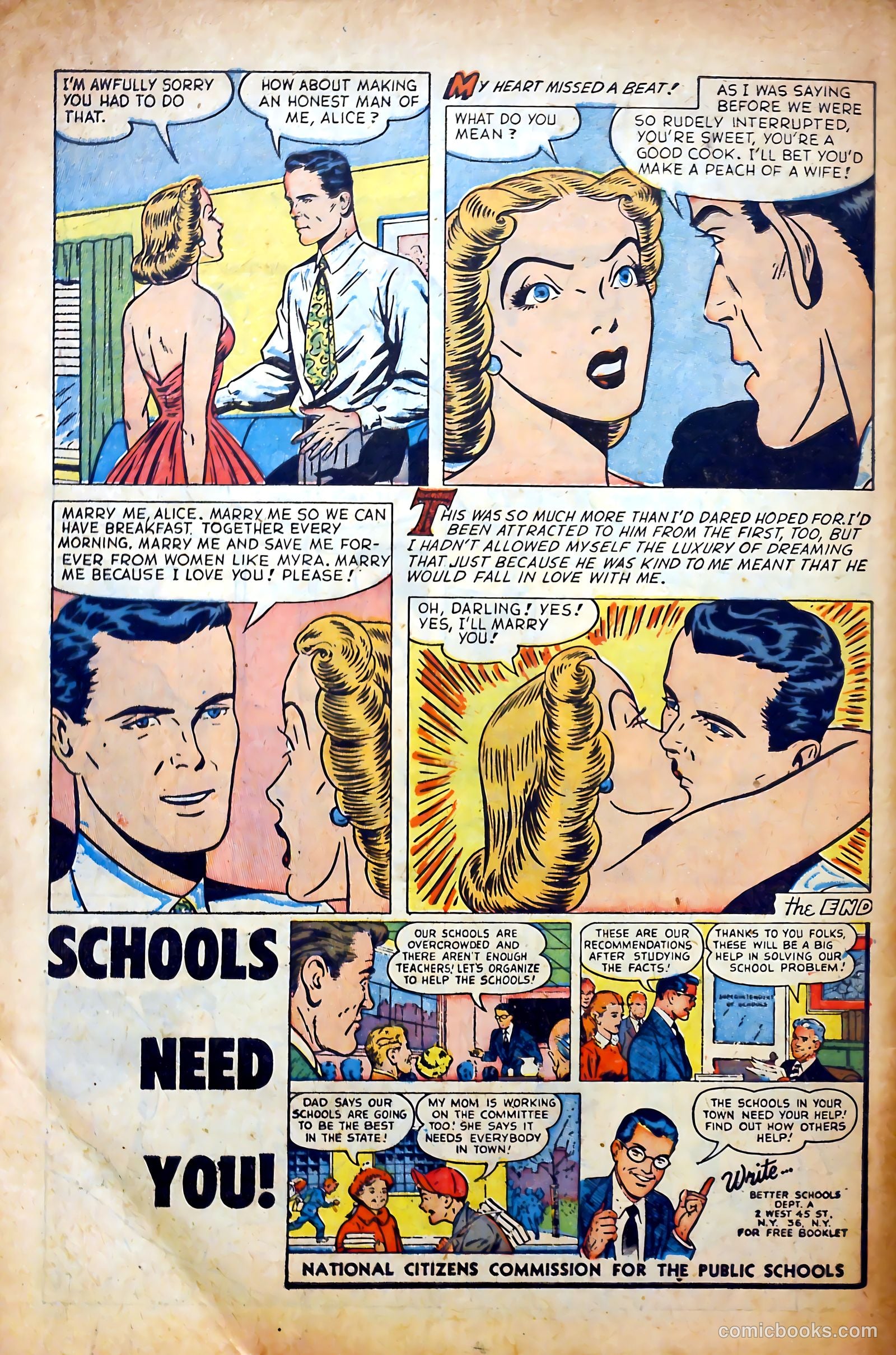 Love Experiences #22 (1953) — page 34 of 36