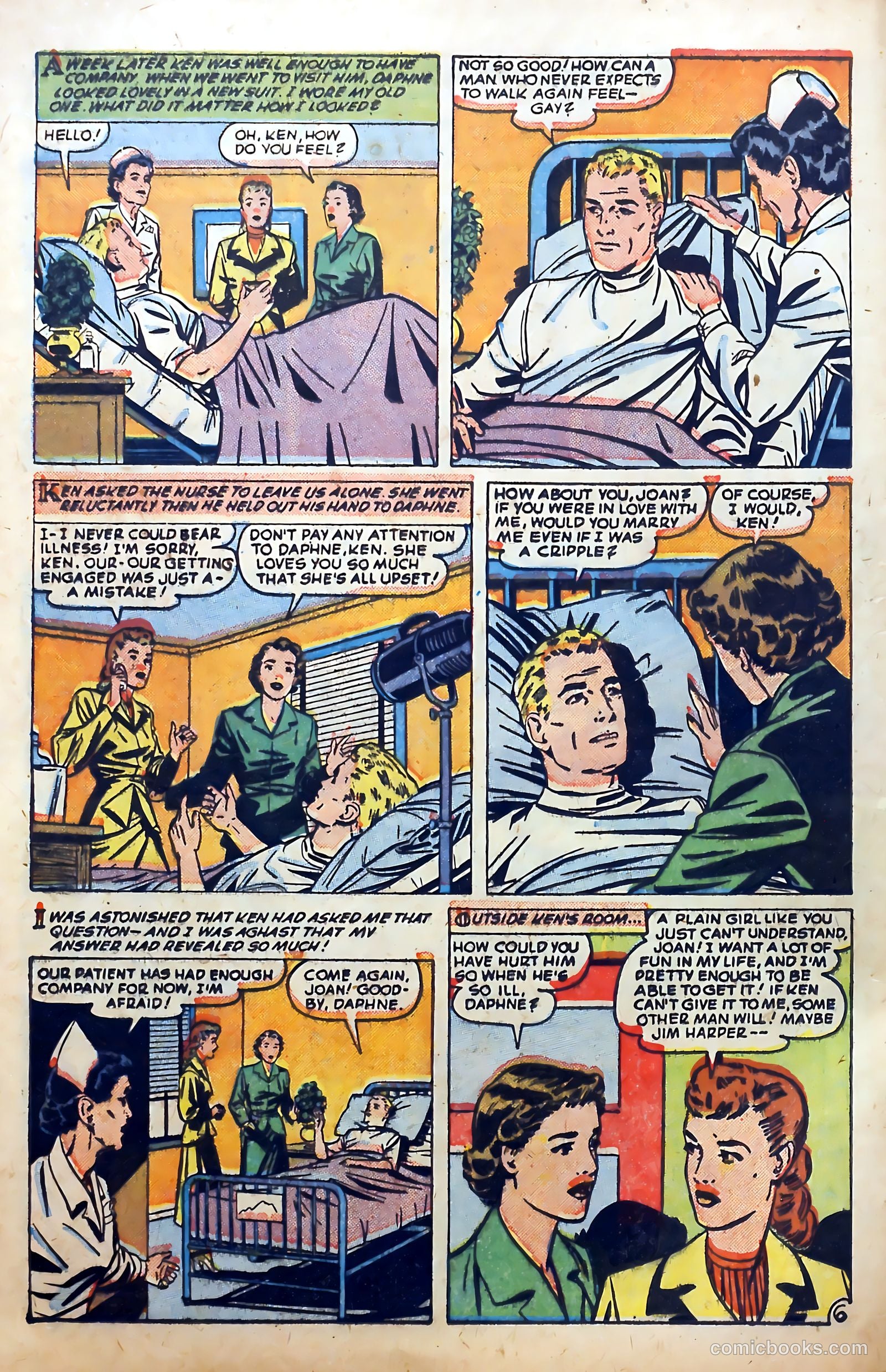 Love Experiences #23 (1954) — page 8 of 36