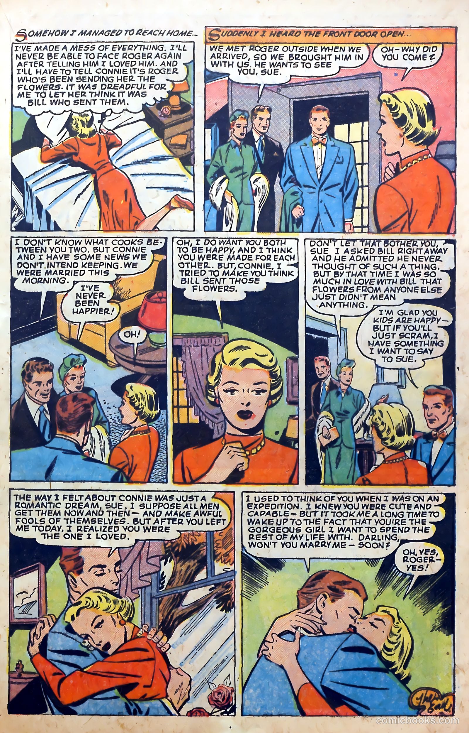 Love Experiences #23 (1954) — page 17 of 36