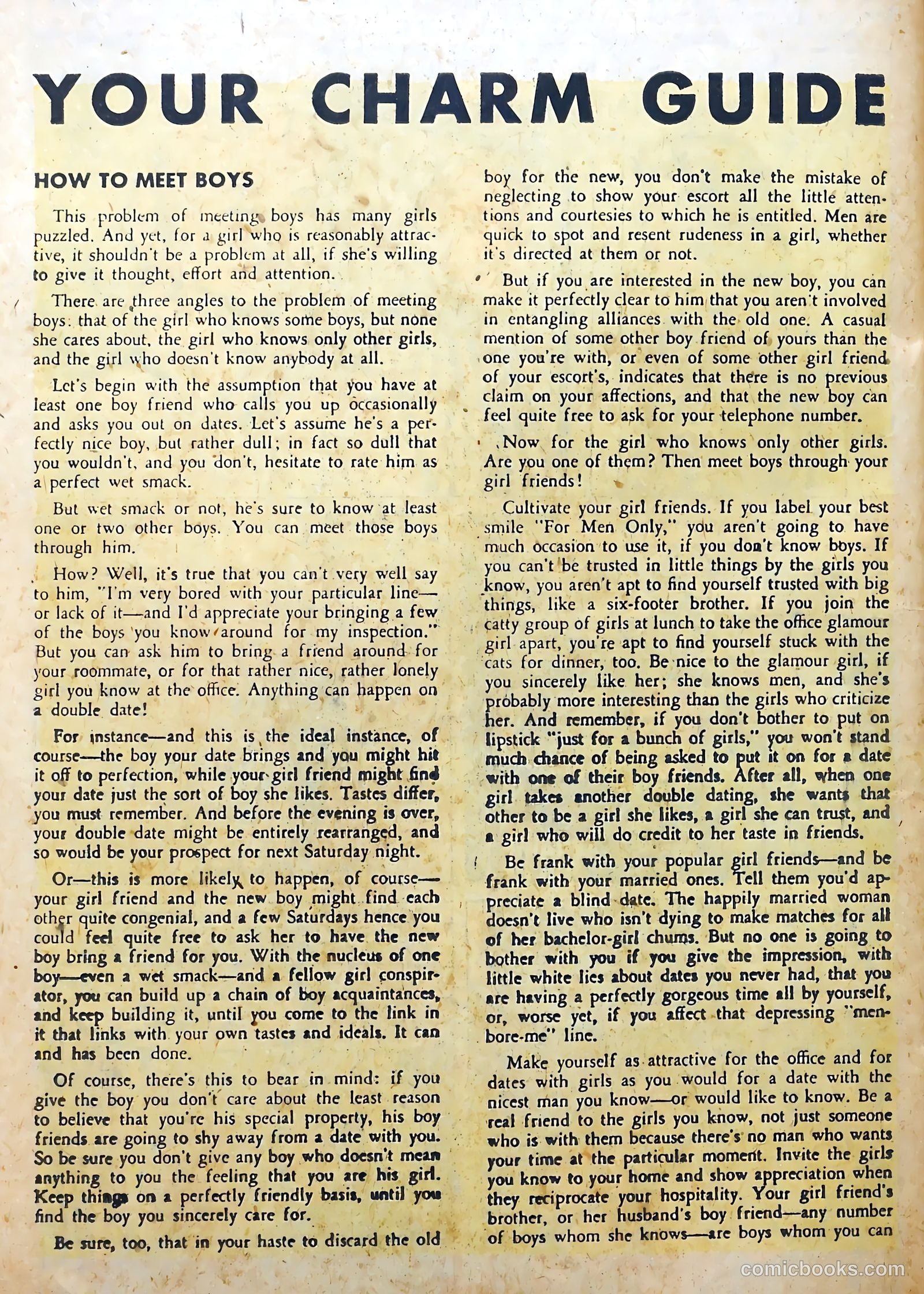 Love Experiences #23 (1954) — page 26 of 36