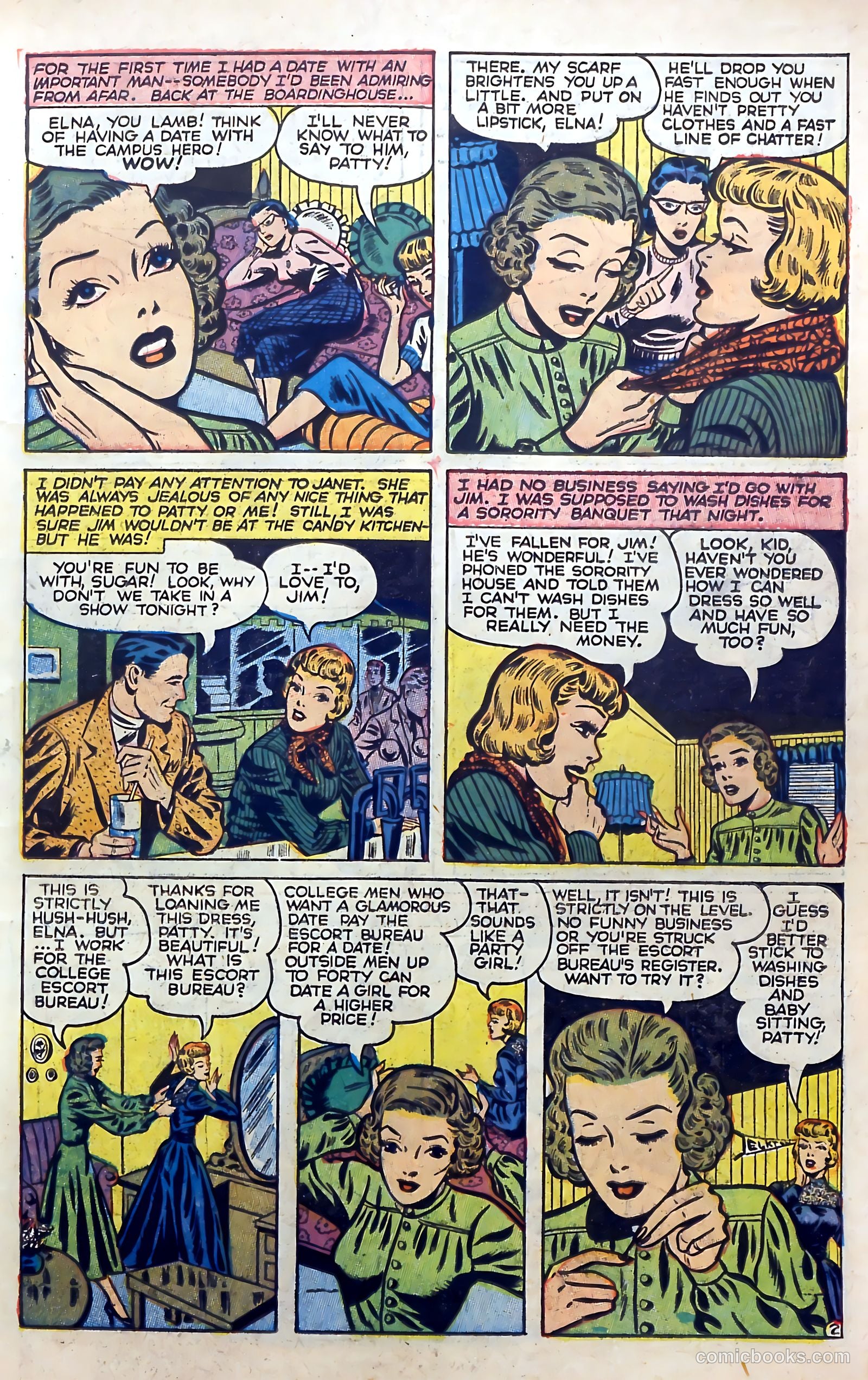 Love Experiences #24 (1954) — page 11 of 36