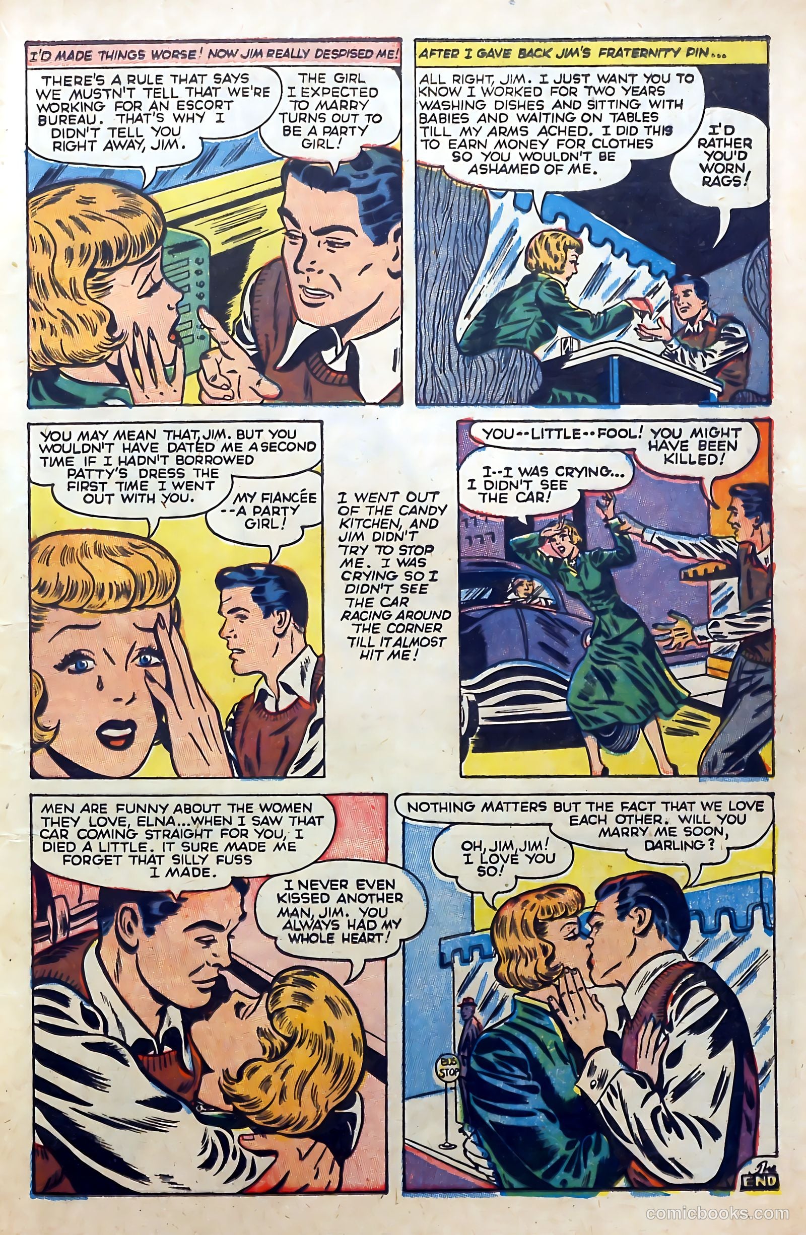 Love Experiences #24 (1954) — page 17 of 36