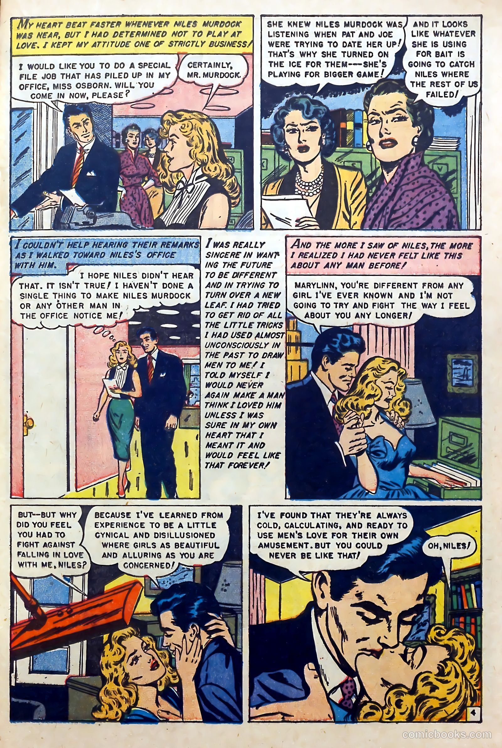Love Experiences #24 (1954) — page 21 of 36