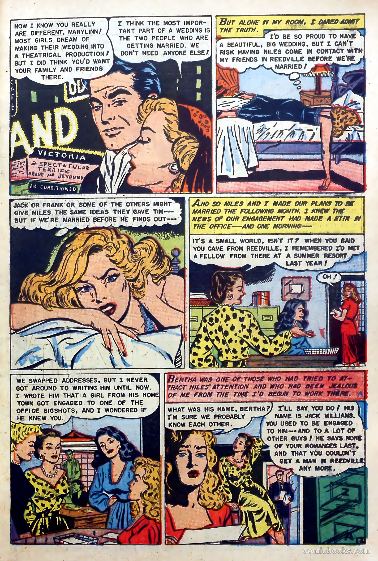 Love Experiences #24 (1954) — page 23 of 36
