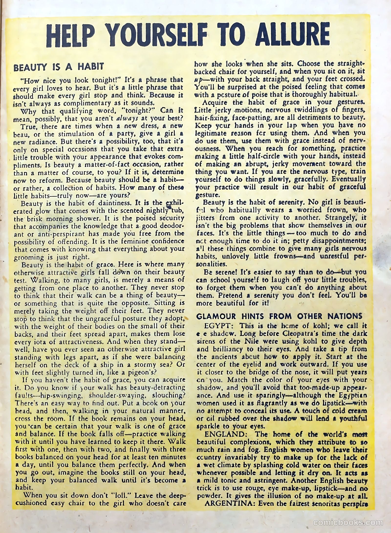 Love Experiences #24 (1954) — page 25 of 36