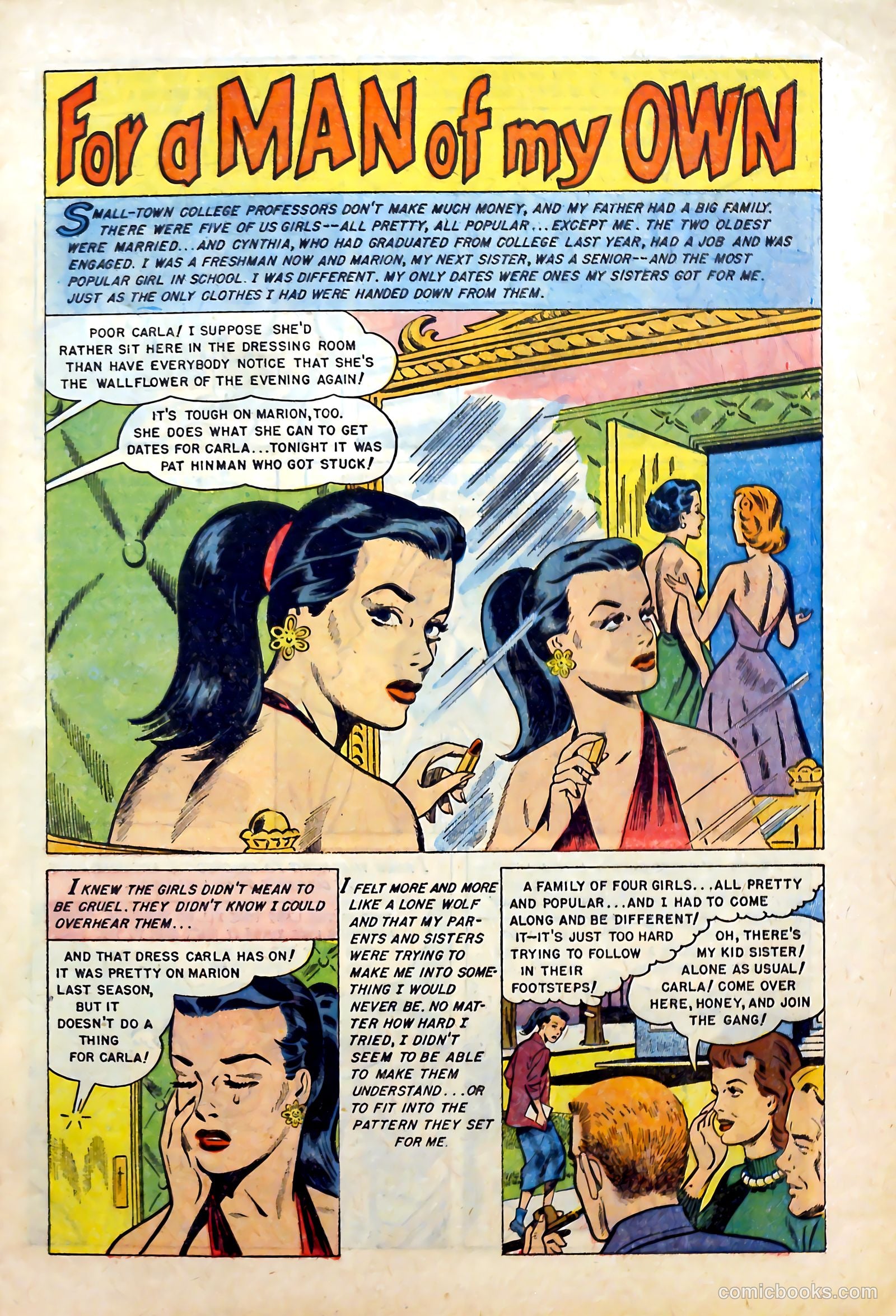 Love Experiences #25 (1954) — page 3 of 36