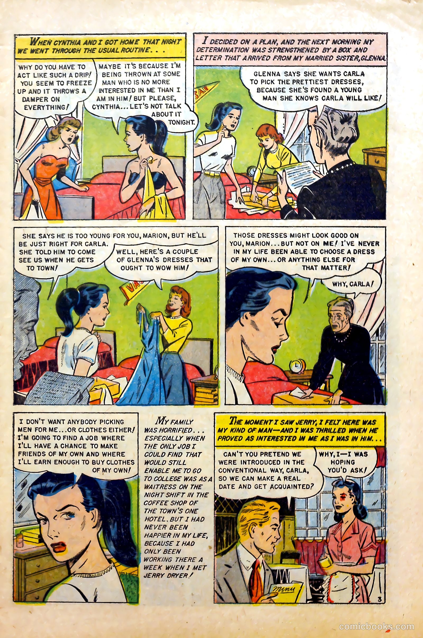 Love Experiences #25 (1954) — page 5 of 36