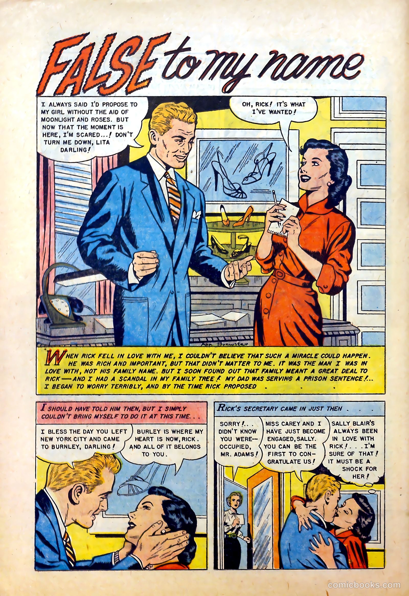 Love Experiences #25 (1954) — page 18 of 36