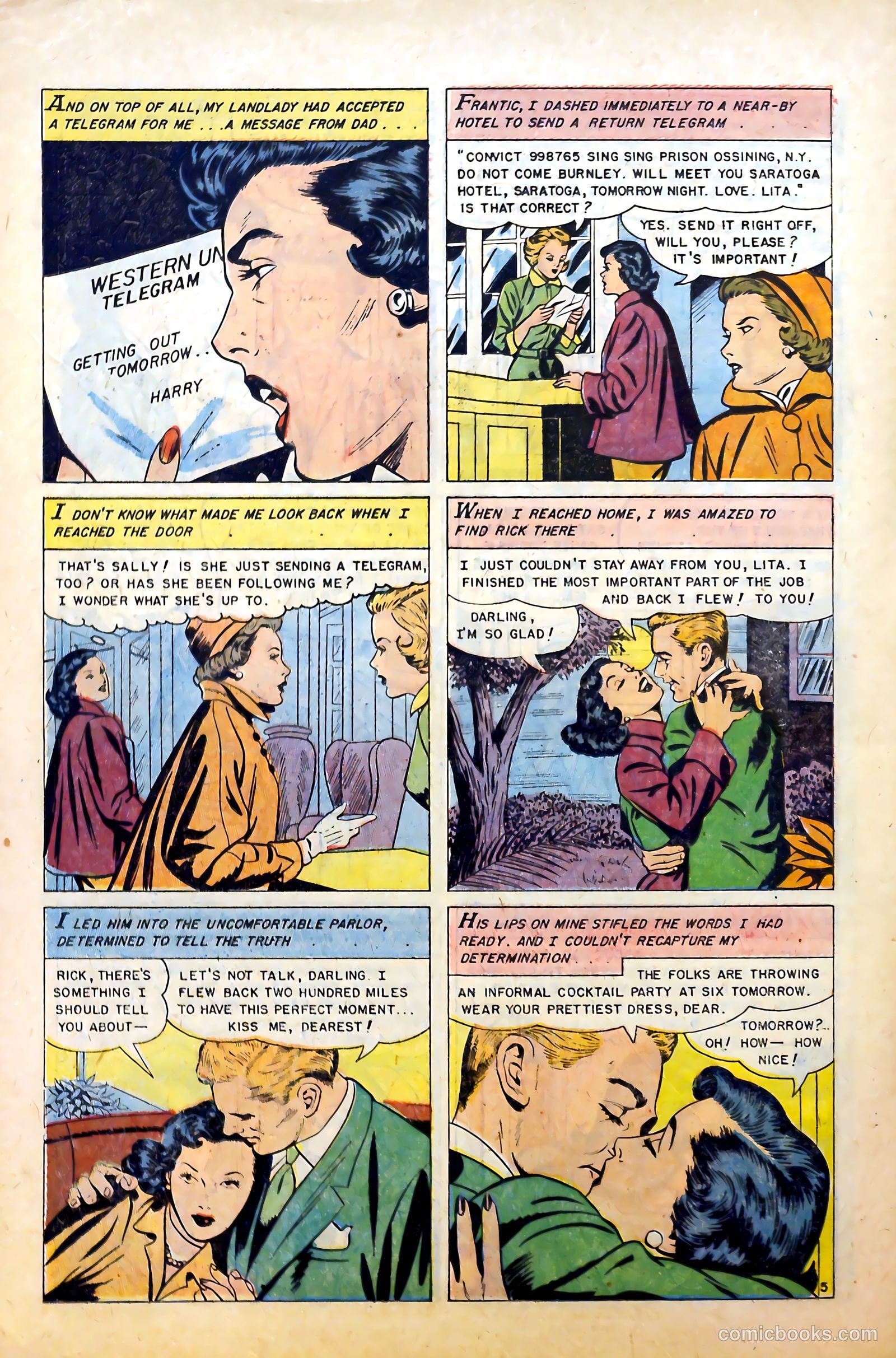 Love Experiences #25 (1954) — page 22 of 36