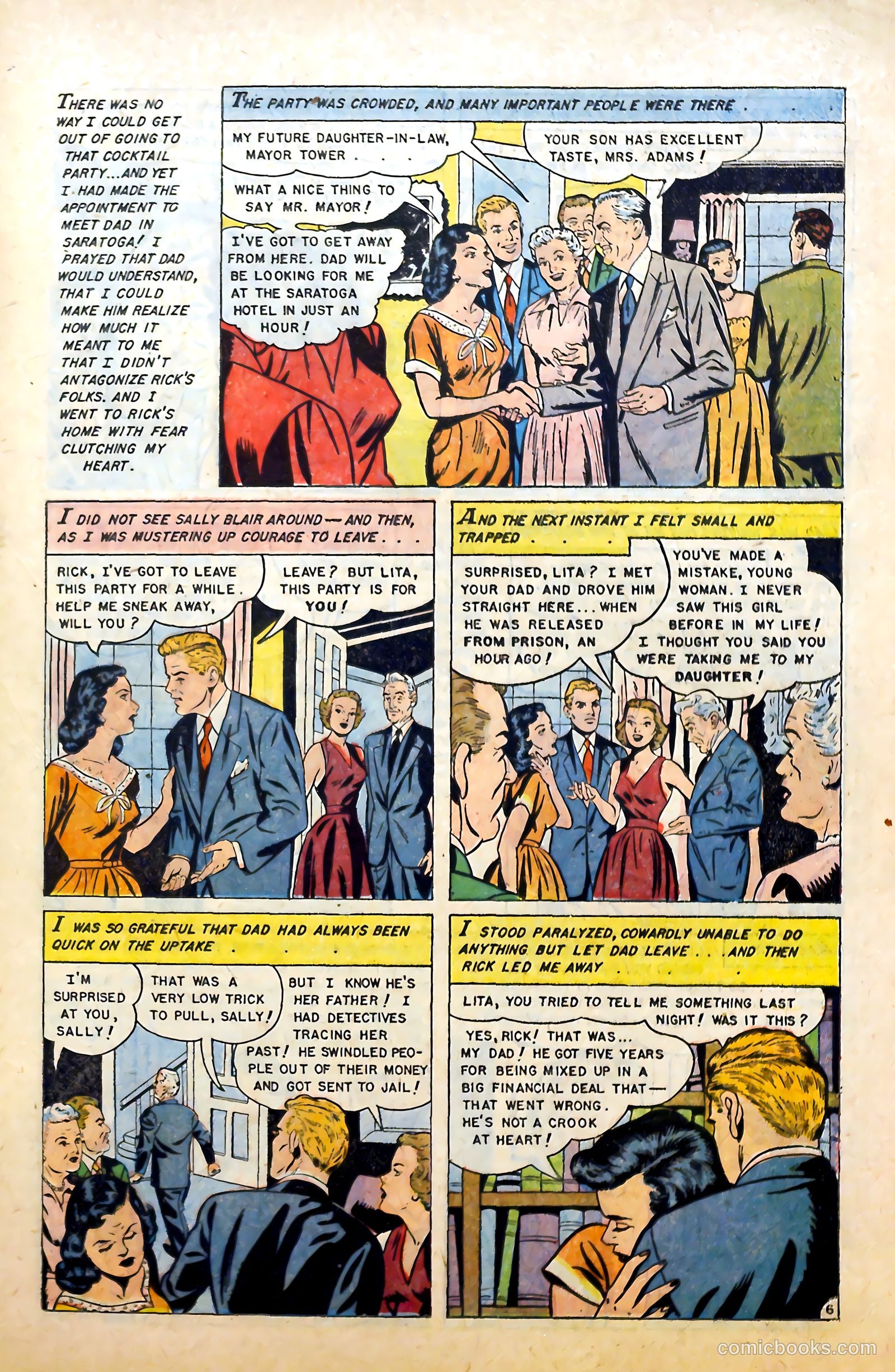 Love Experiences #25 (1954) — page 23 of 36