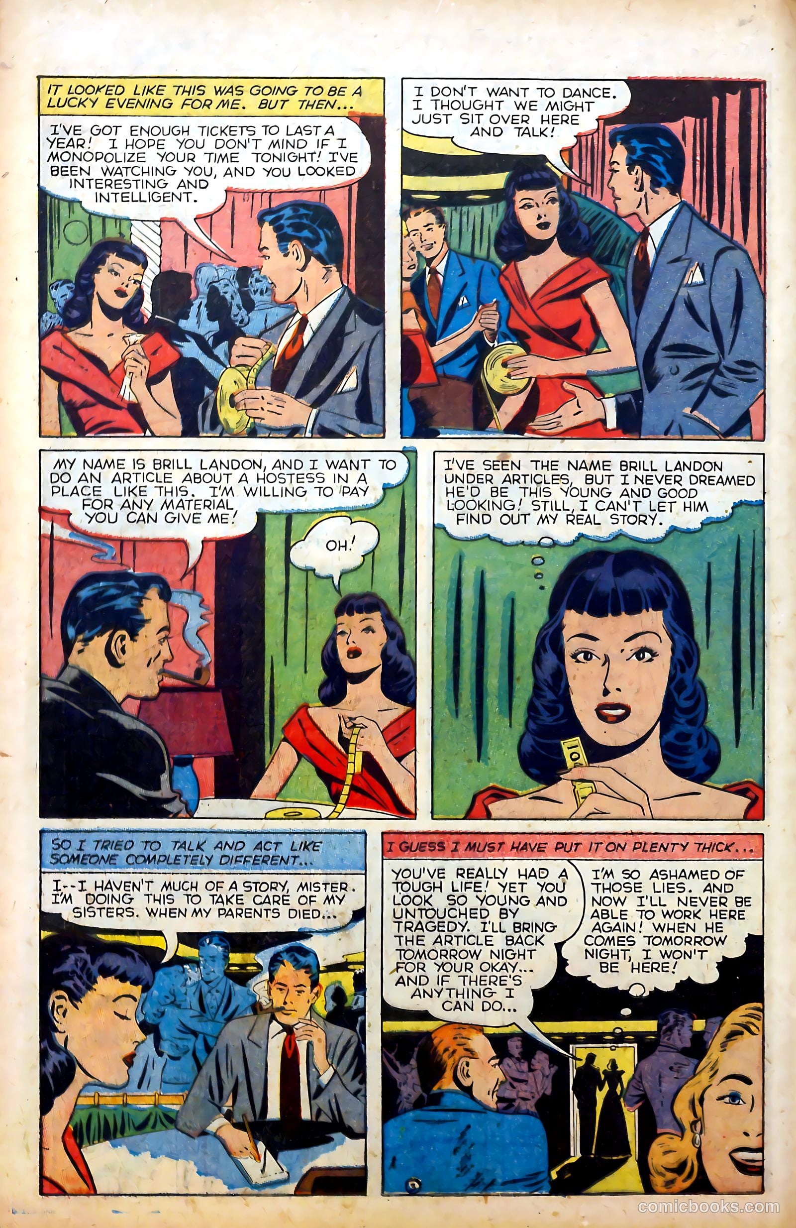 Love Experiences #27 (1954) — page 12 of 36