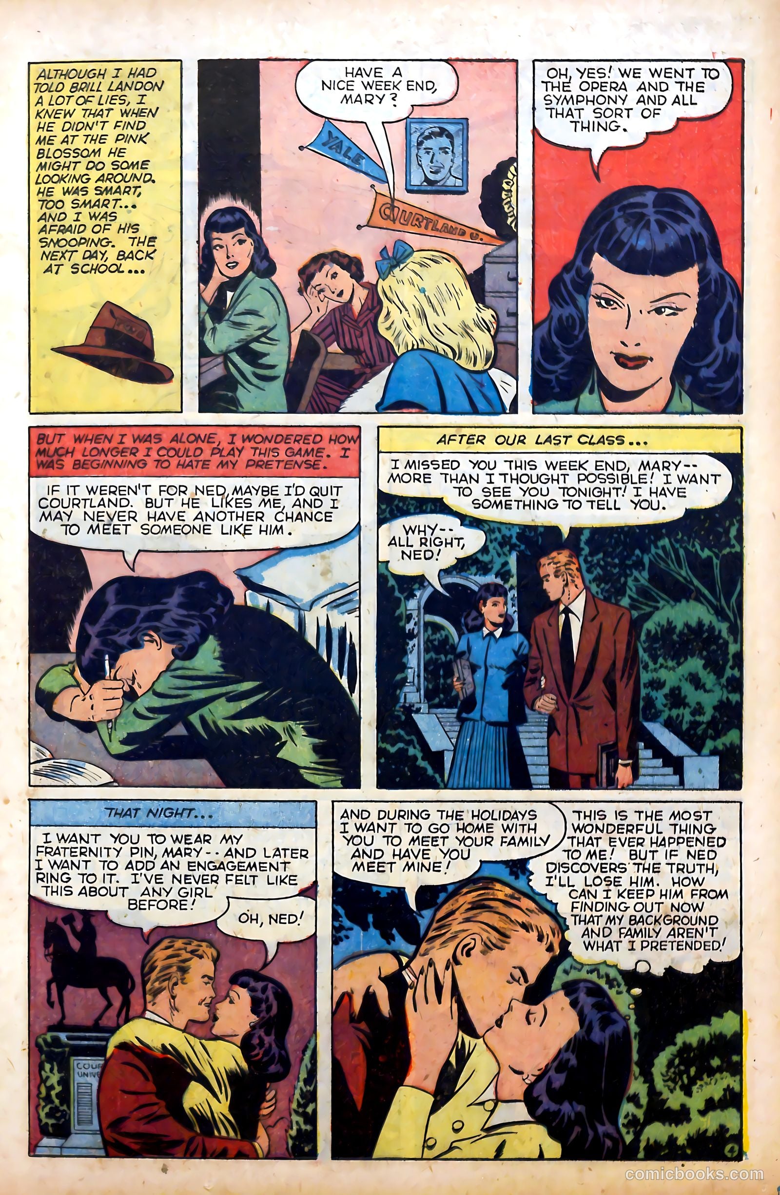 Love Experiences #27 (1954) — page 13 of 36