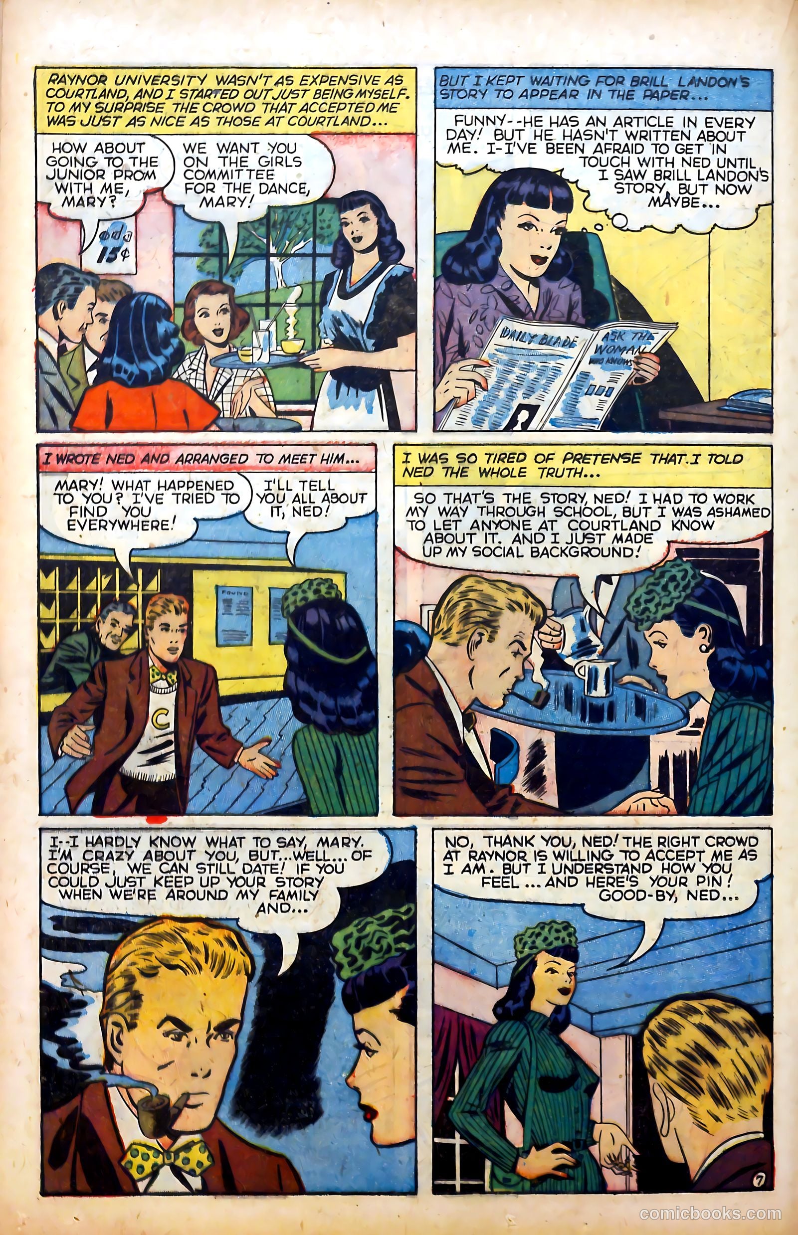 Love Experiences #27 (1954) — page 16 of 36