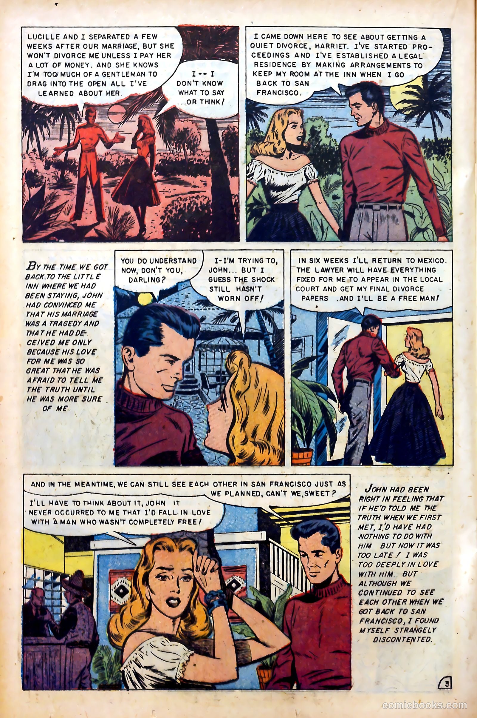 Love Experiences #27 (1954) — page 20 of 36