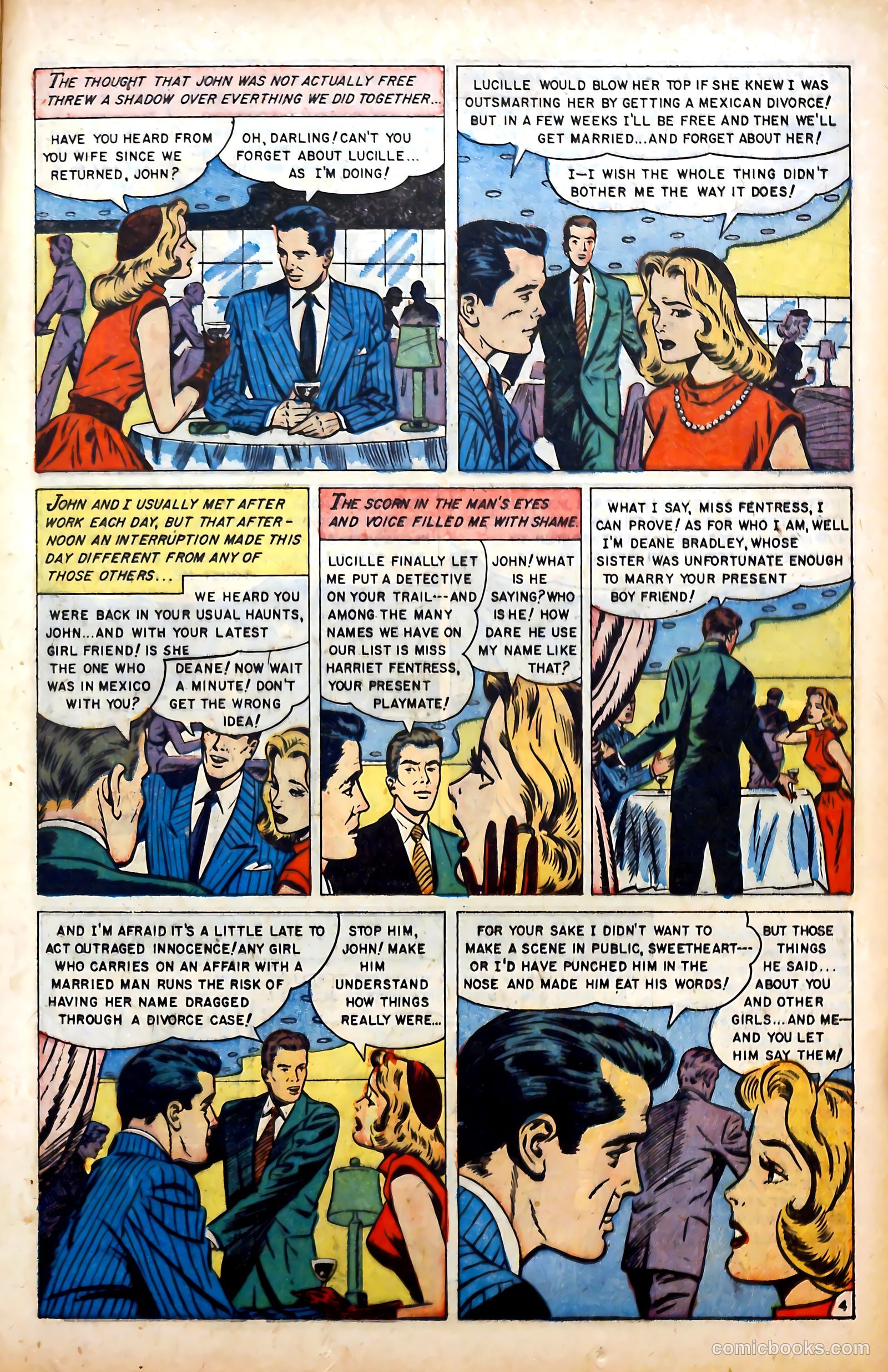 Love Experiences #27 (1954) — page 21 of 36