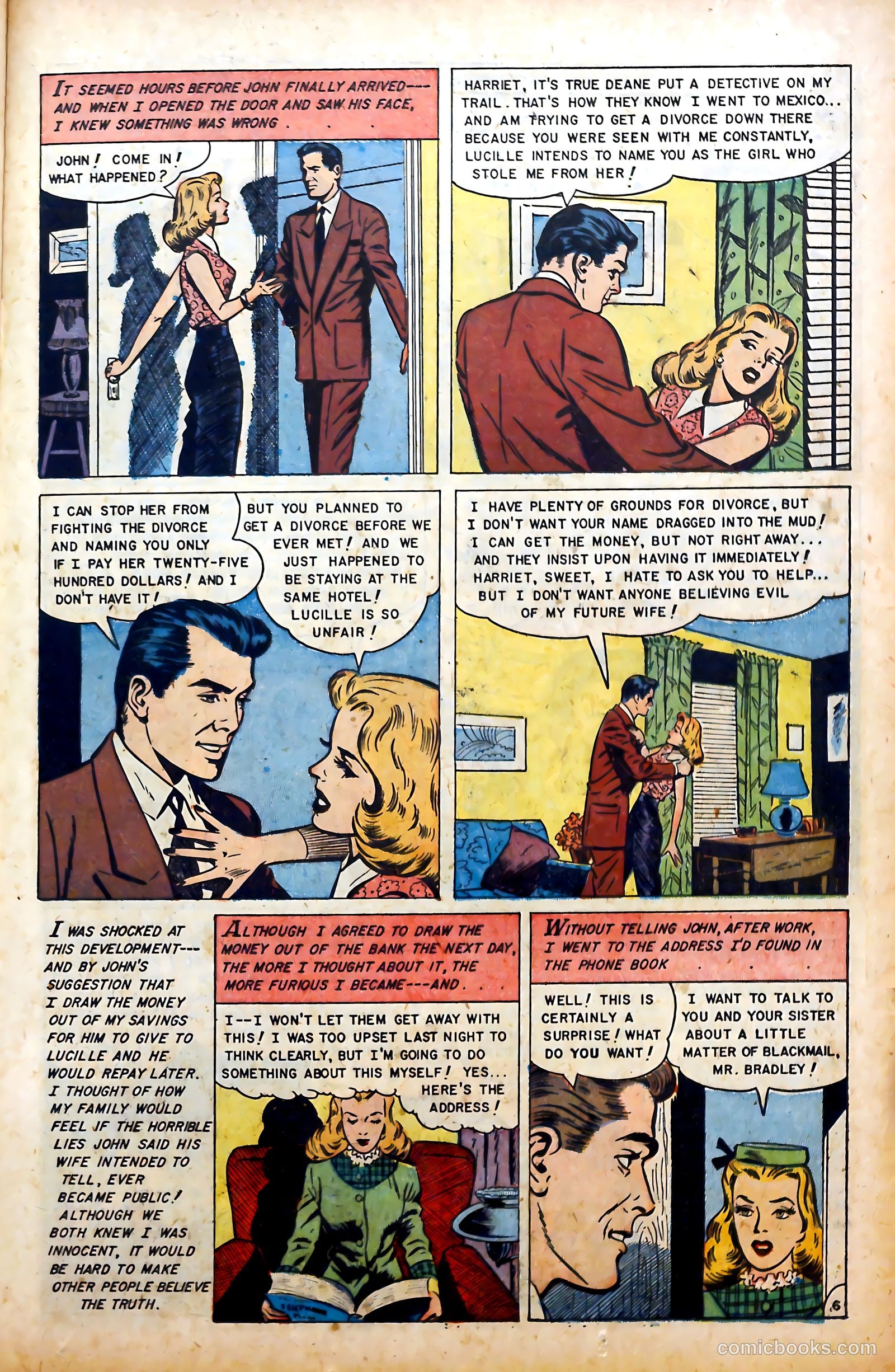 Love Experiences #27 (1954) — page 23 of 36