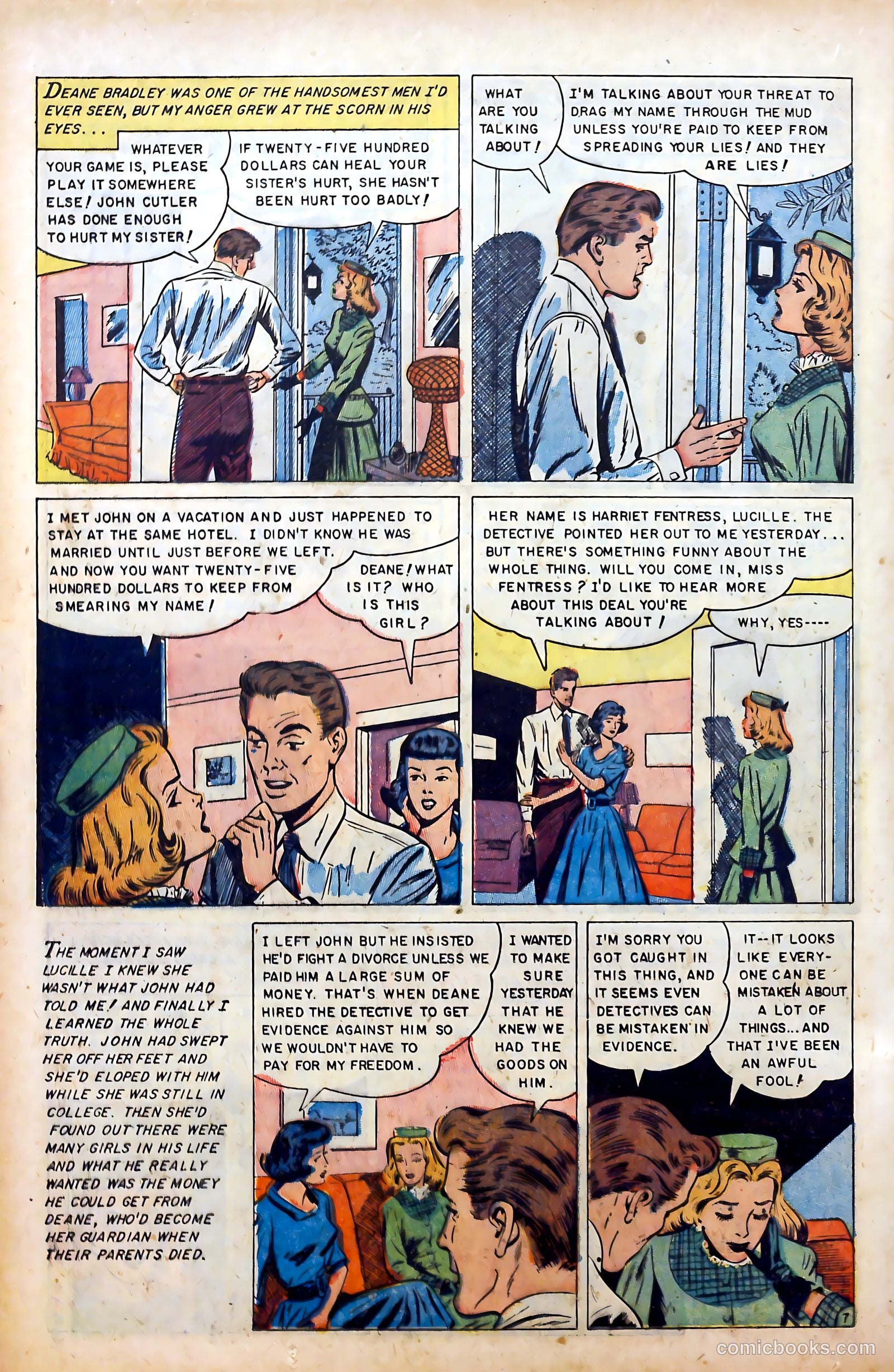 Love Experiences #27 (1954) — page 24 of 36