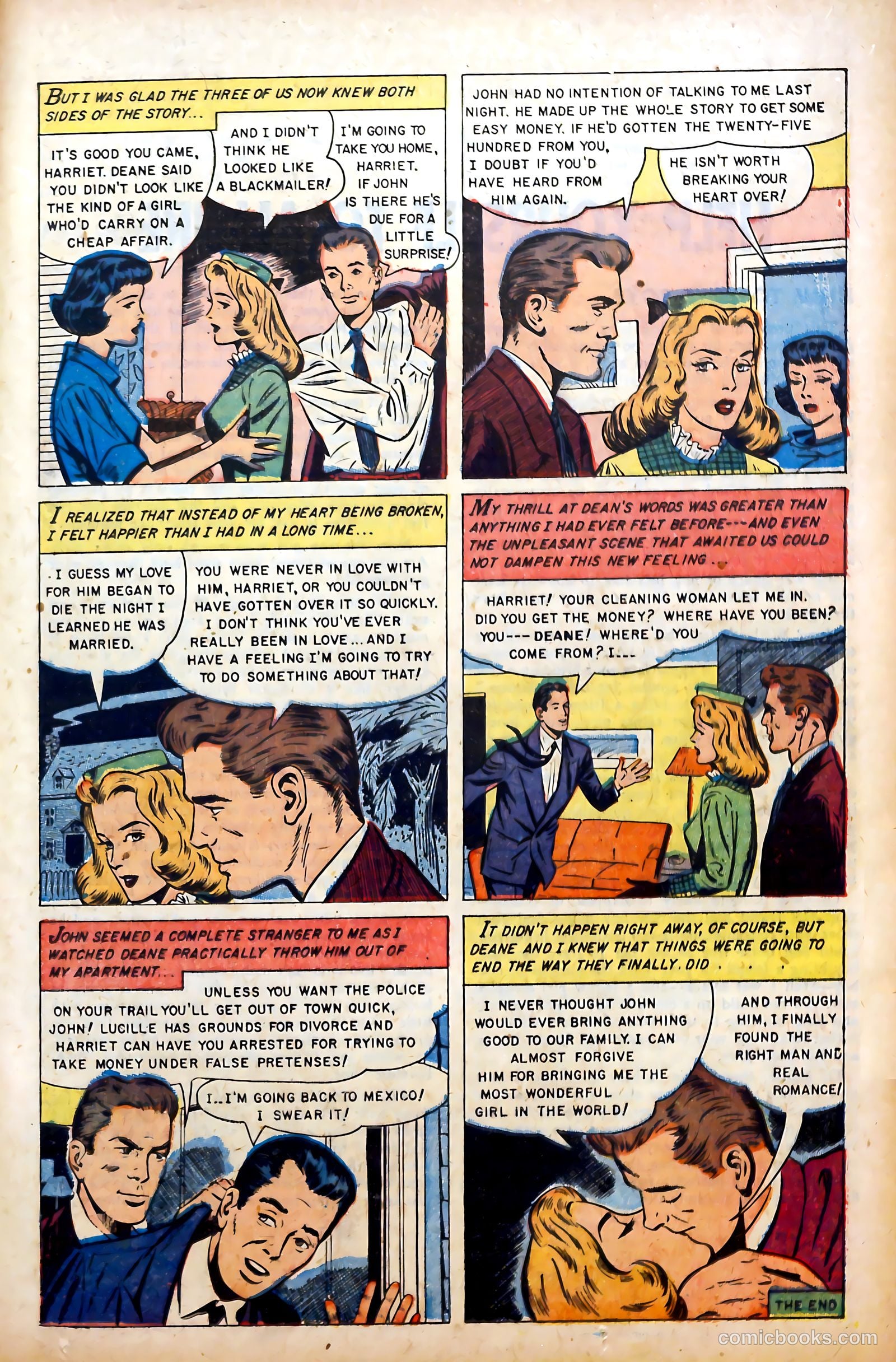 Love Experiences #27 (1954) — page 25 of 36