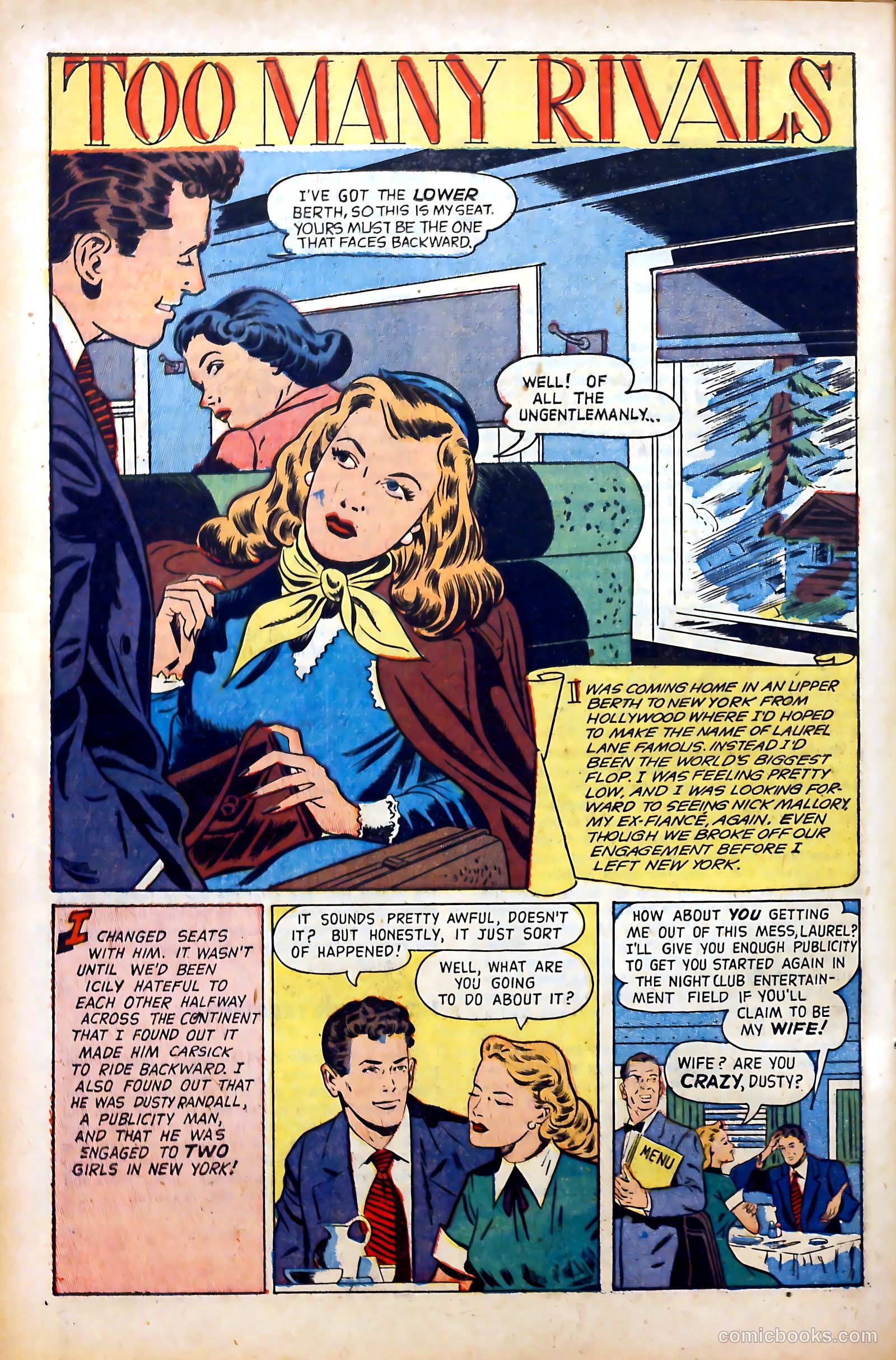 Love Experiences #27 (1954) — page 28 of 36