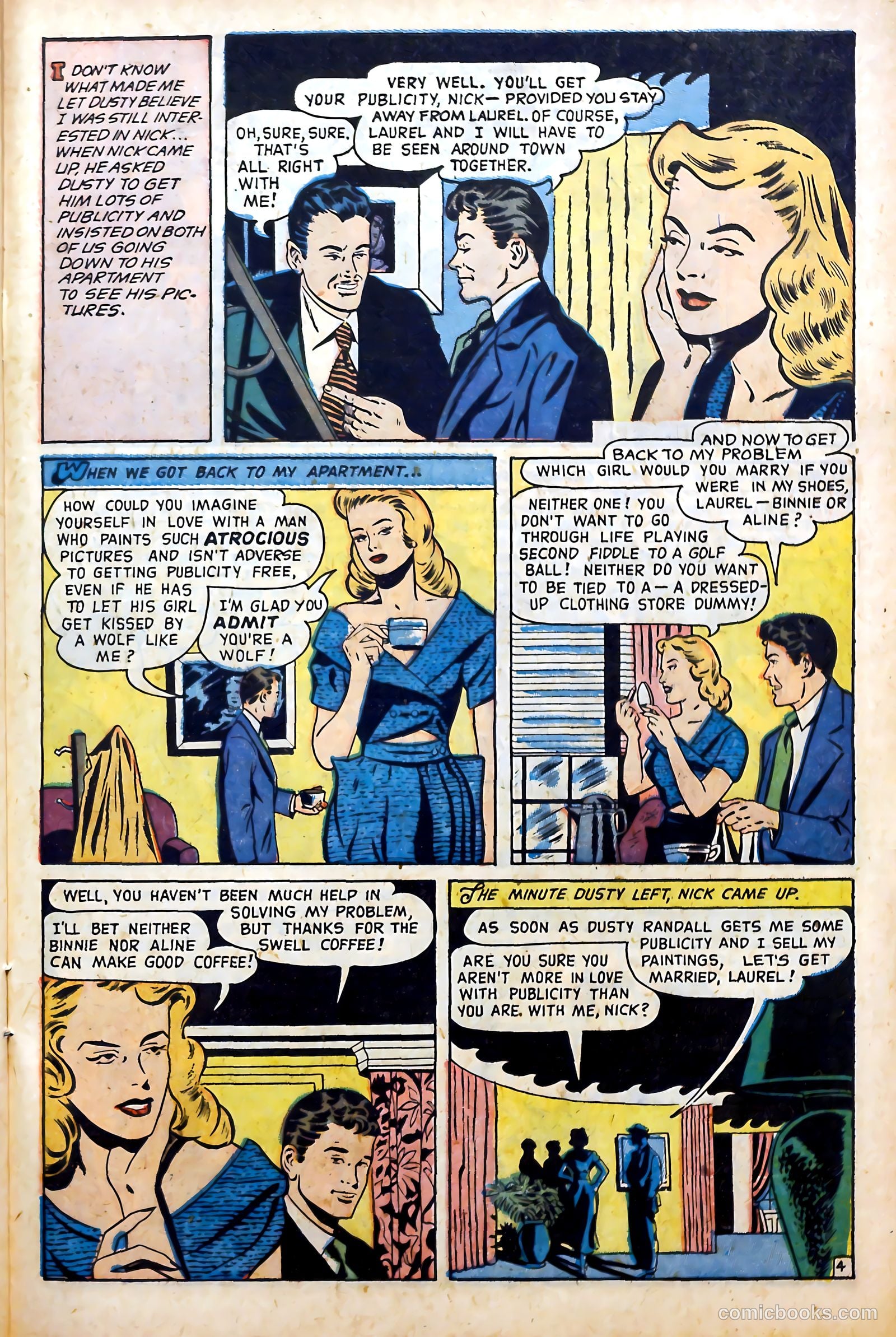 Love Experiences #27 (1954) — page 31 of 36