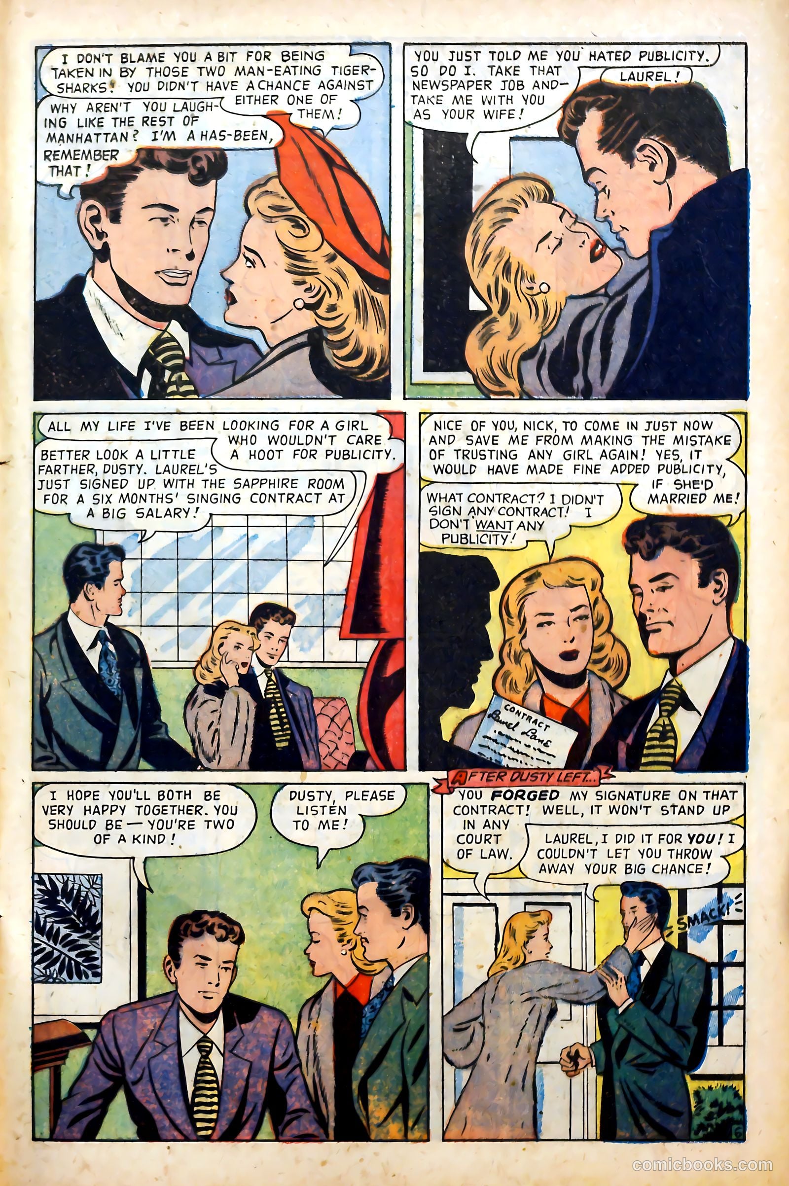 Love Experiences #27 (1954) — page 33 of 36
