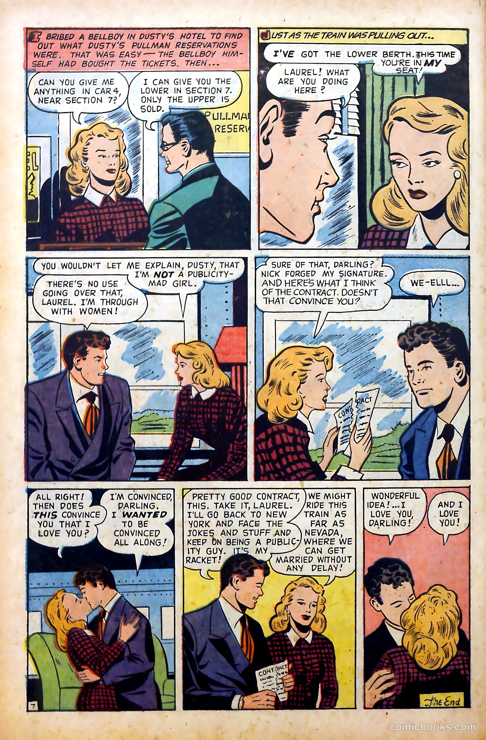 Love Experiences #27 (1954) — page 34 of 36