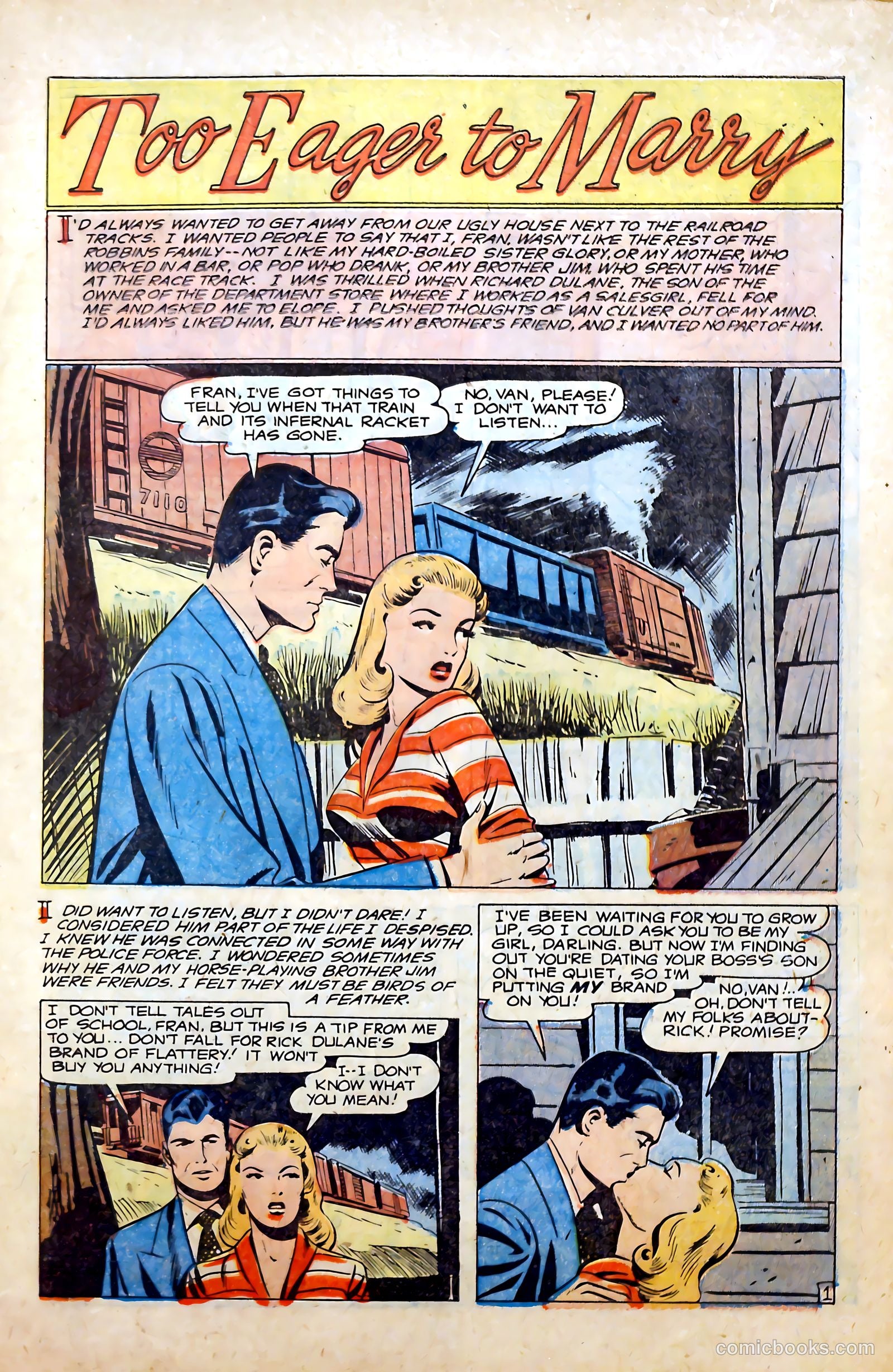Love Experiences #28 (1954) — page 3 of 36