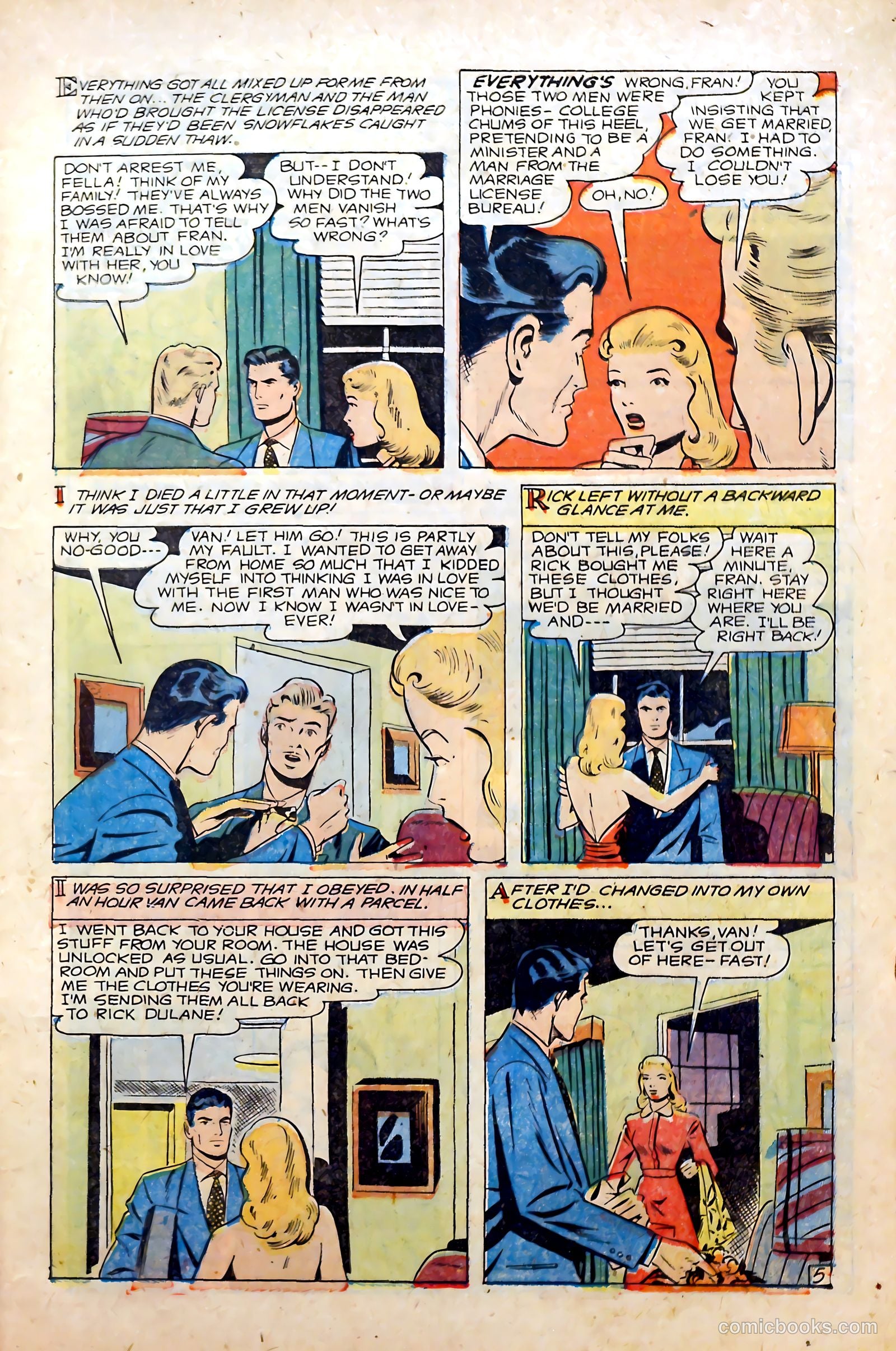 Love Experiences #28 (1954) — page 7 of 36