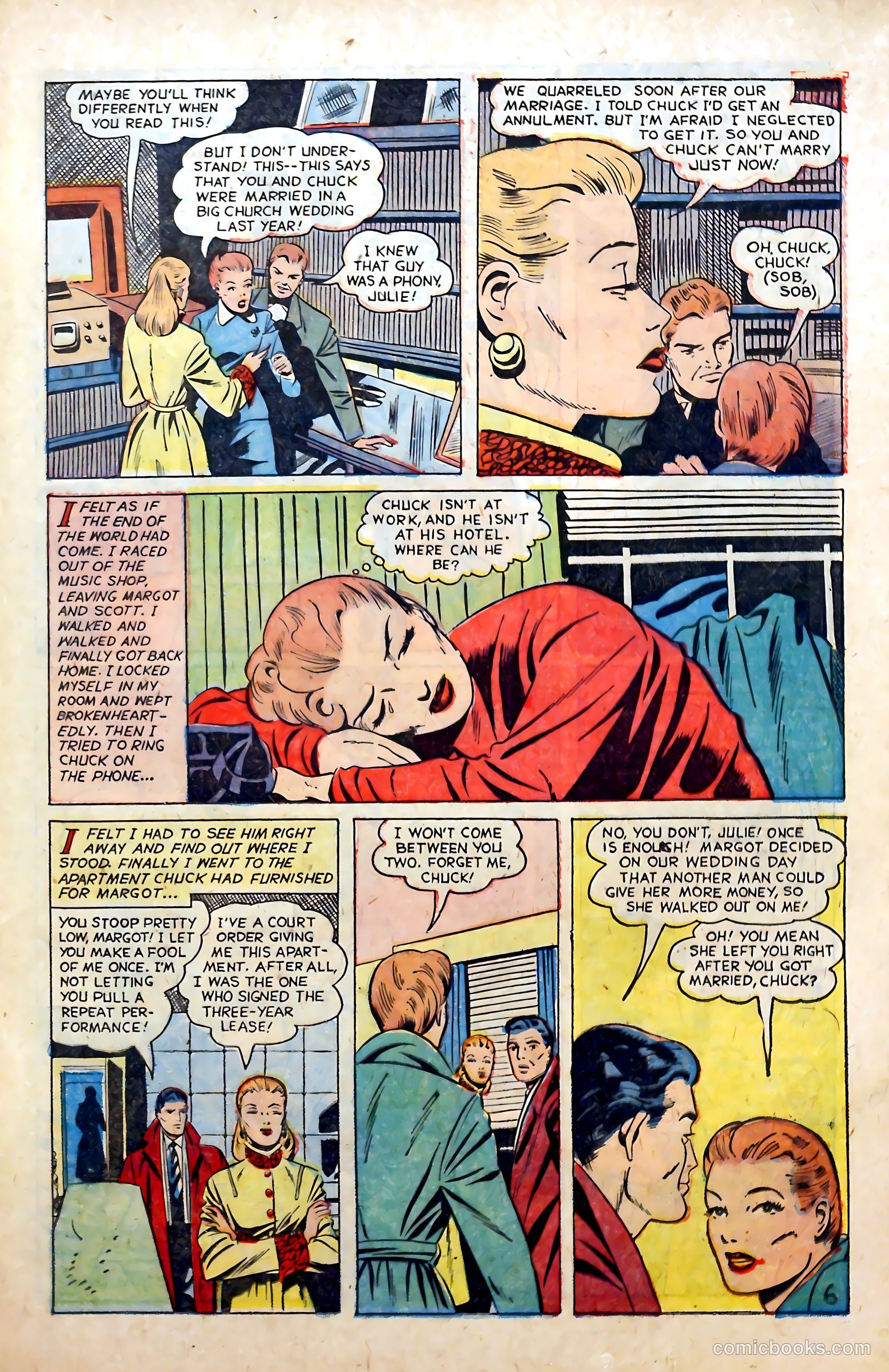 Love Experiences #28 (1954) — page 23 of 36