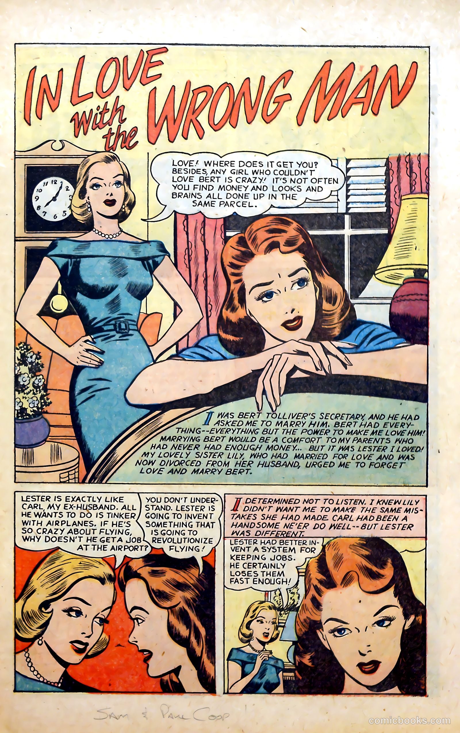 Love Experiences #28 (1954) — page 27 of 36