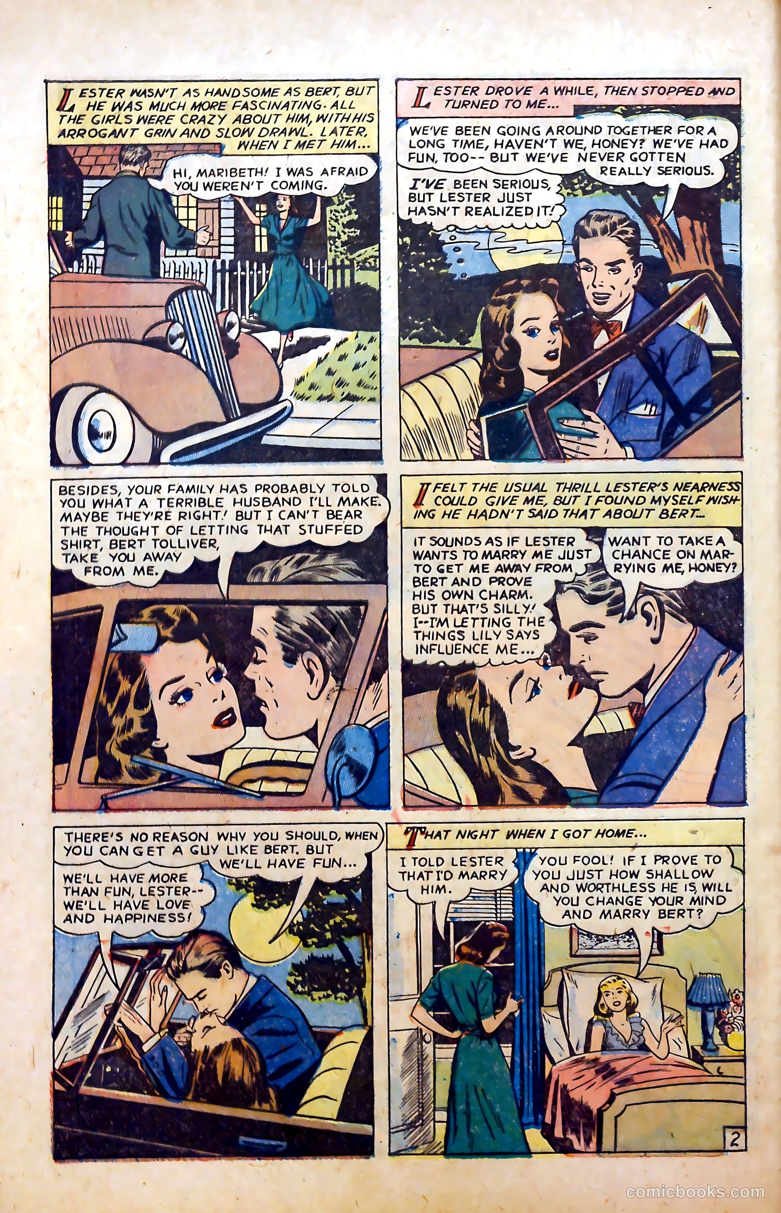 Love Experiences #28 (1954) — page 28 of 36